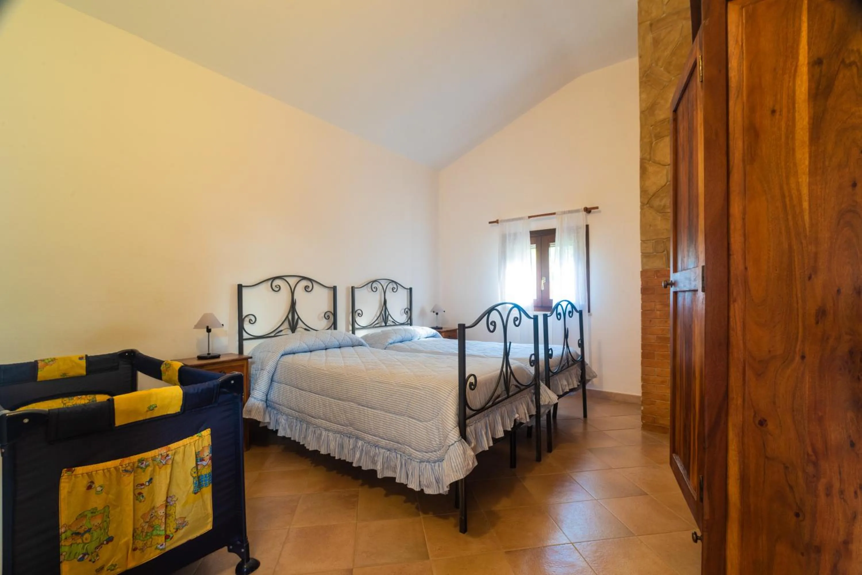 Bed in Bonsai B&B Alghero