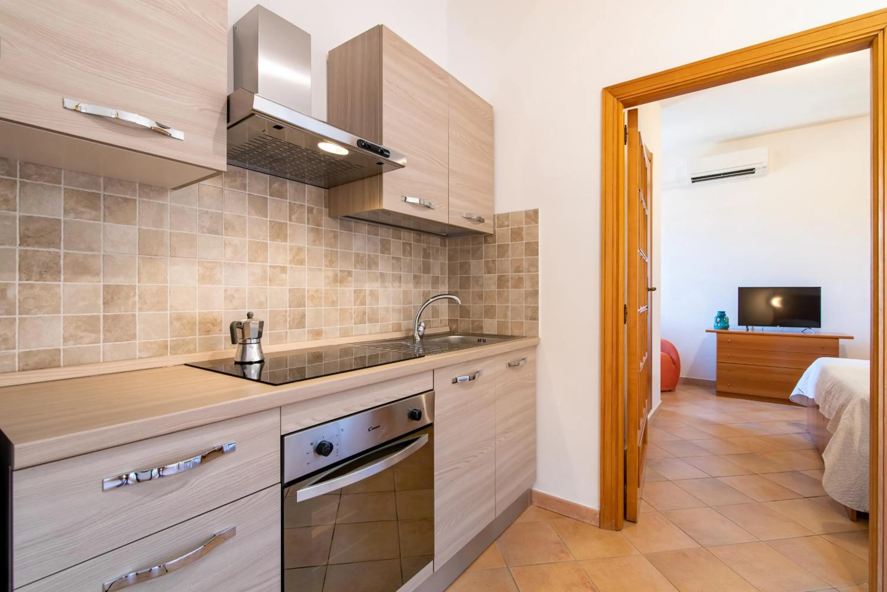 Kitchen or kitchenette in Bonsai B&B Alghero