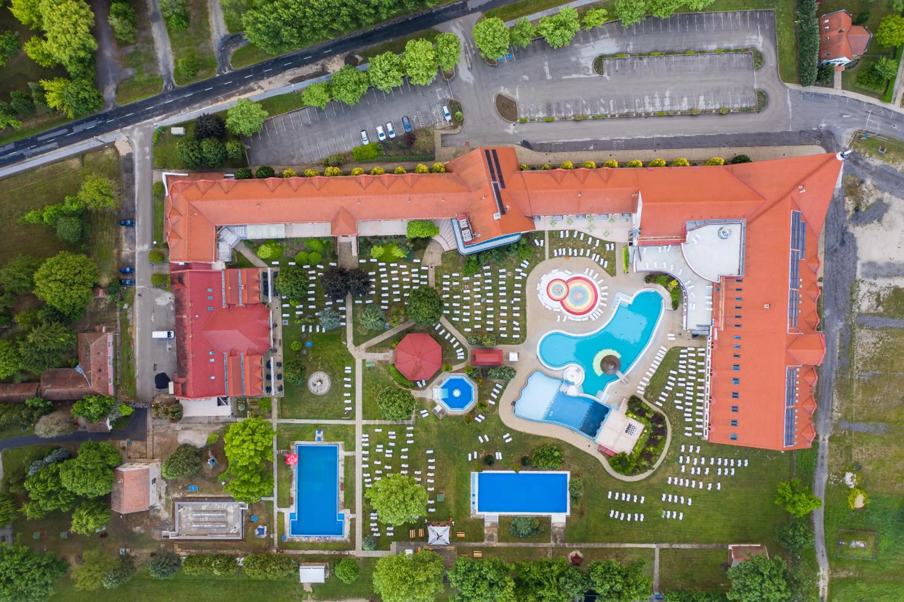 Bird's eye view in Kehida Termál Resort & Spa