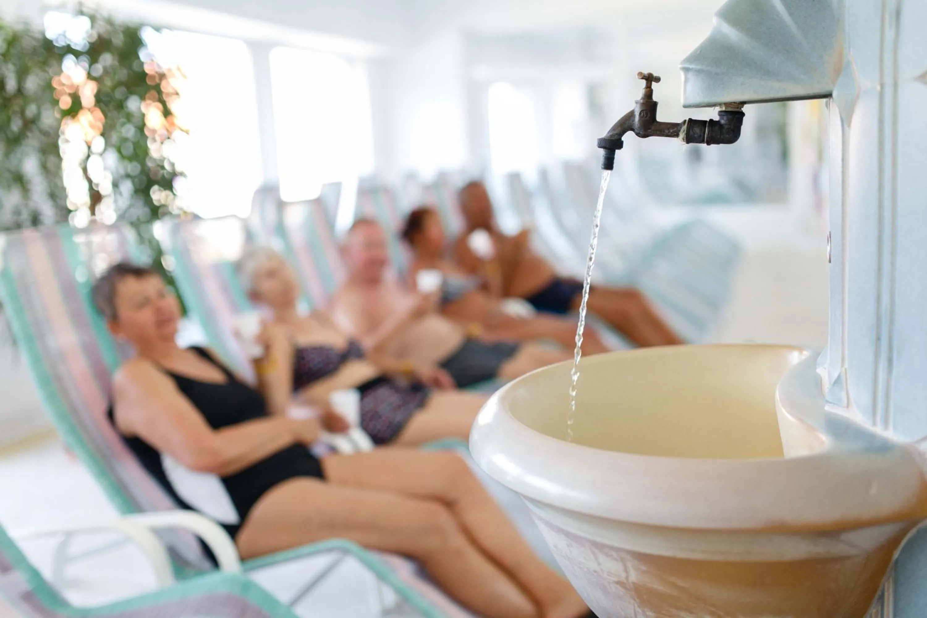 Hot Spring Bath in Kehida Termál Resort & Spa