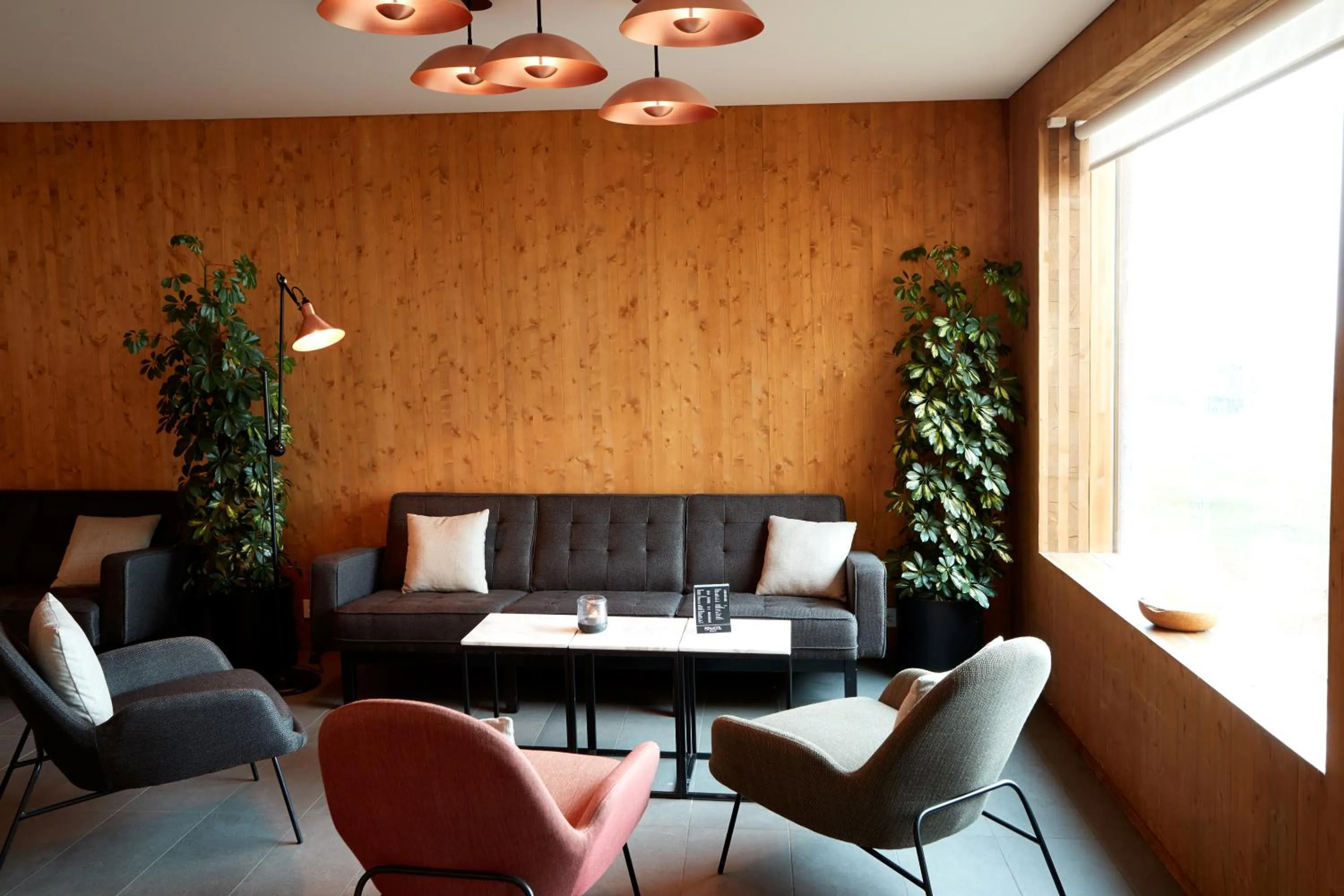 Lounge or bar in Fosshotel Mývatn