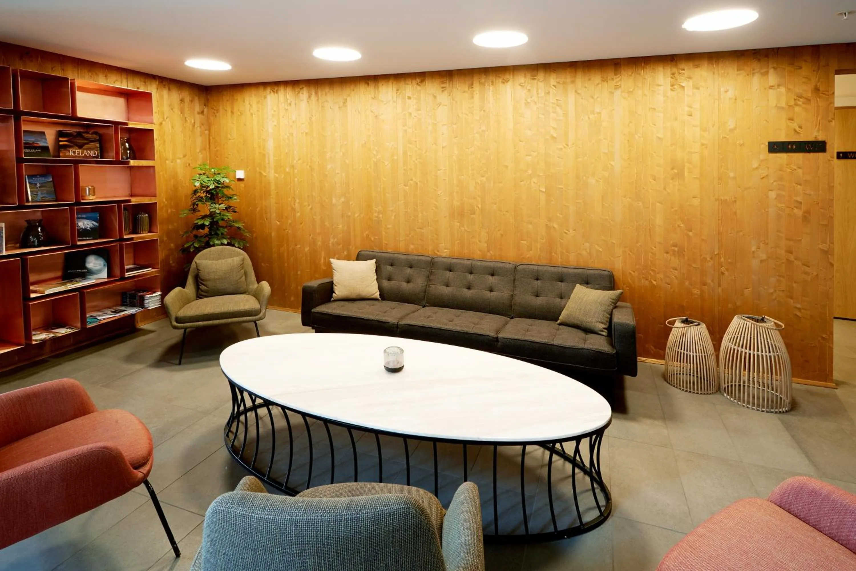 Lounge or bar in Fosshotel Mývatn