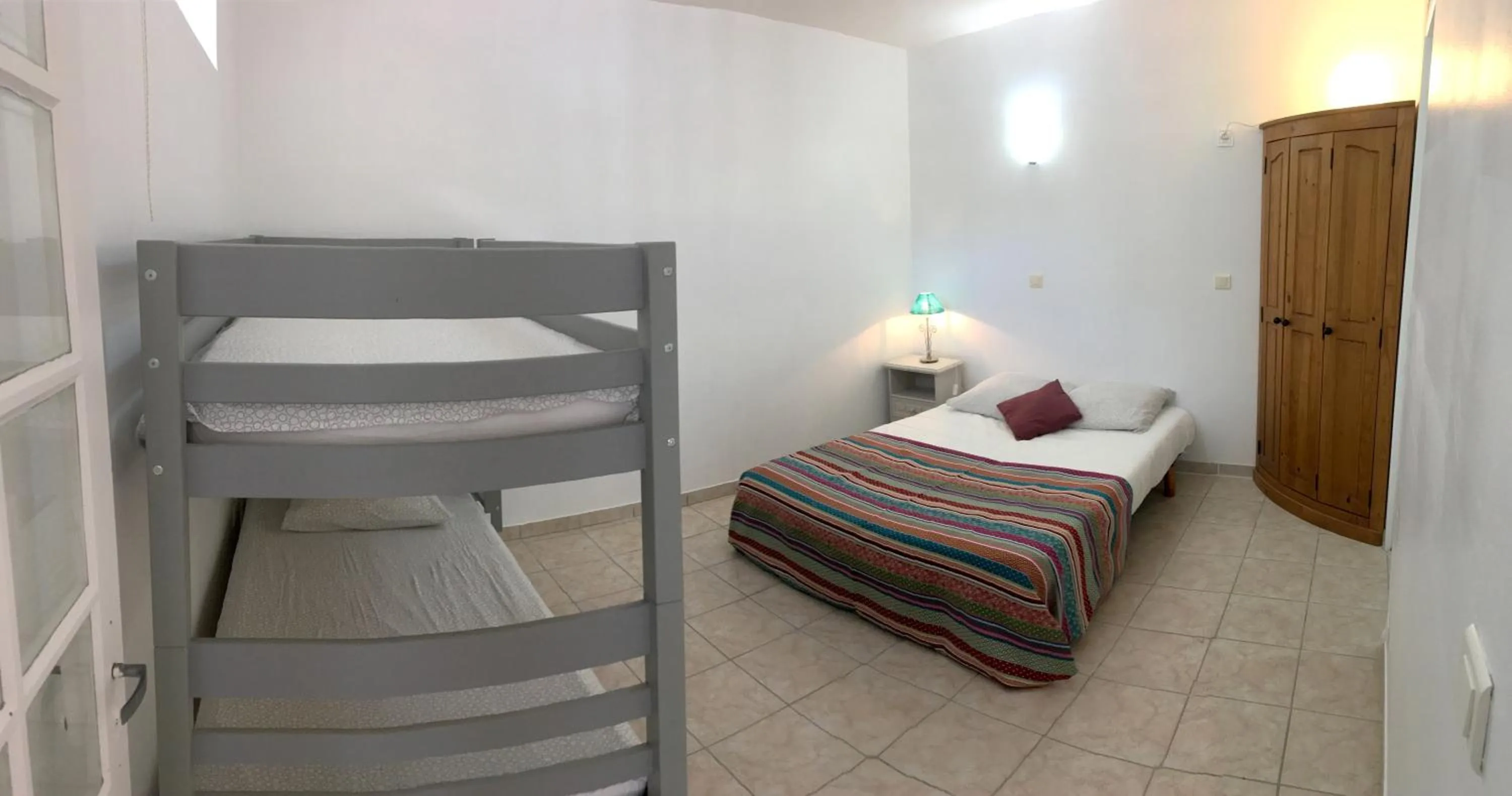 Bed in Le Mas des 3 Anes