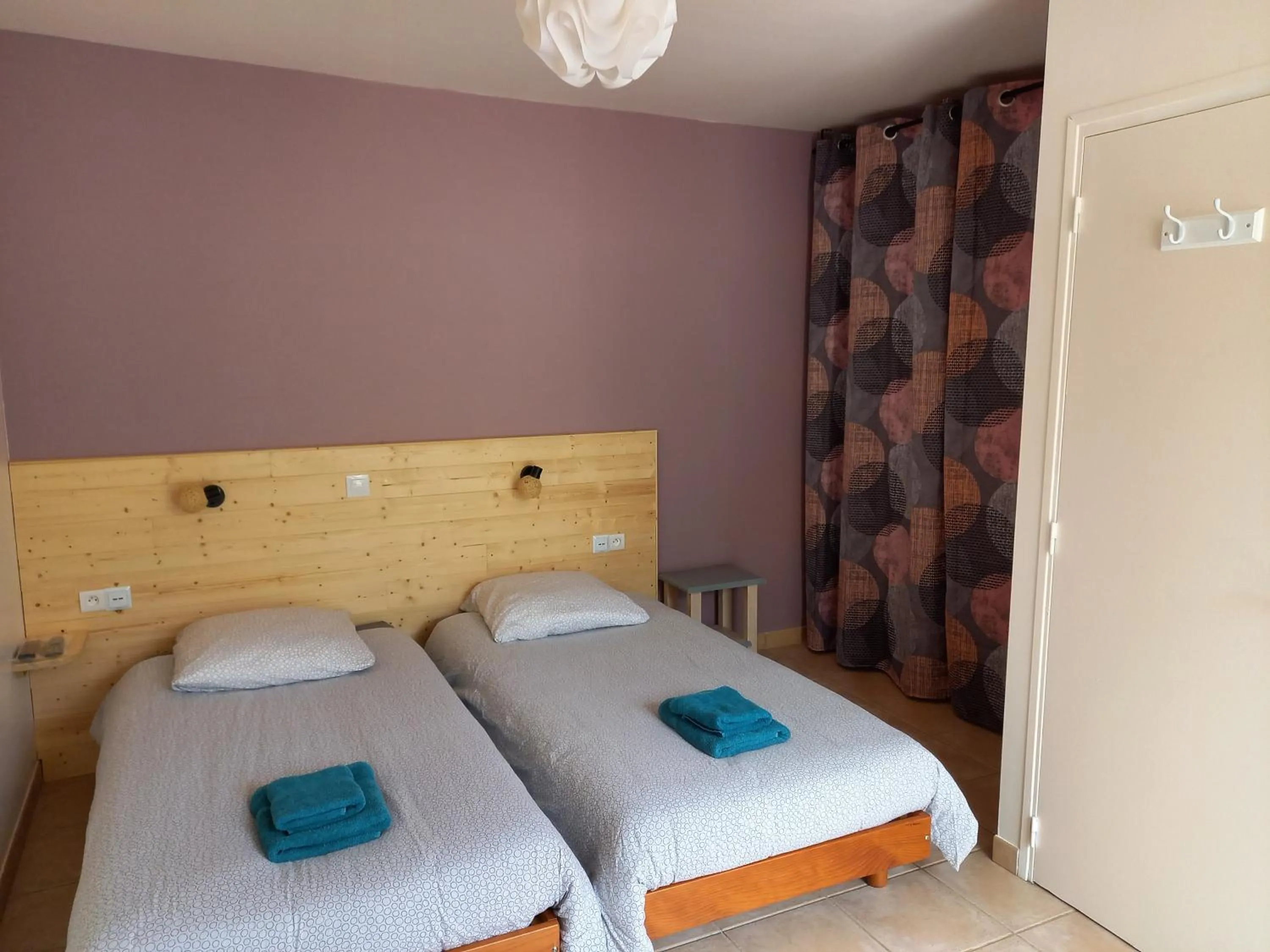 Bed in Le Mas des 3 Anes