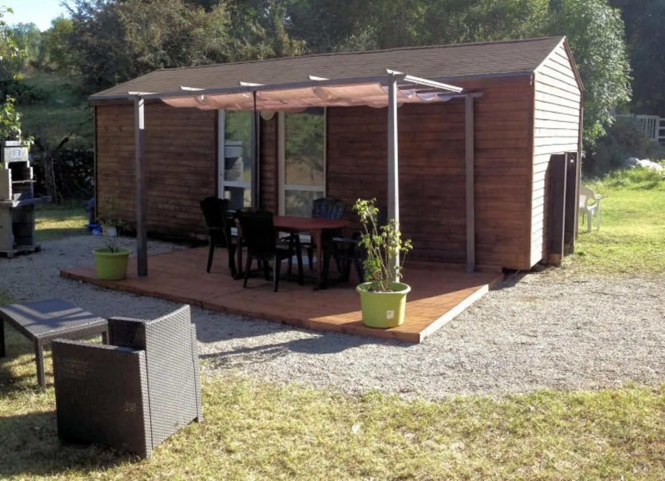 Patio in Le Mas des 3 Anes