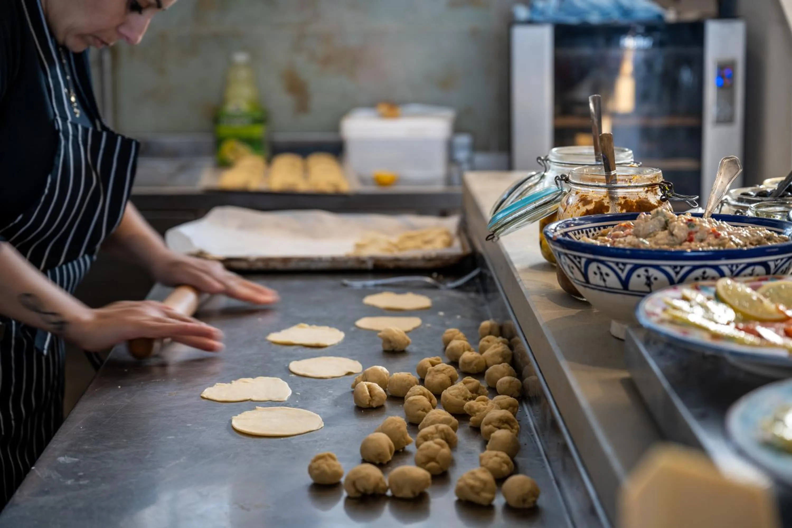 People in Akotika boutique