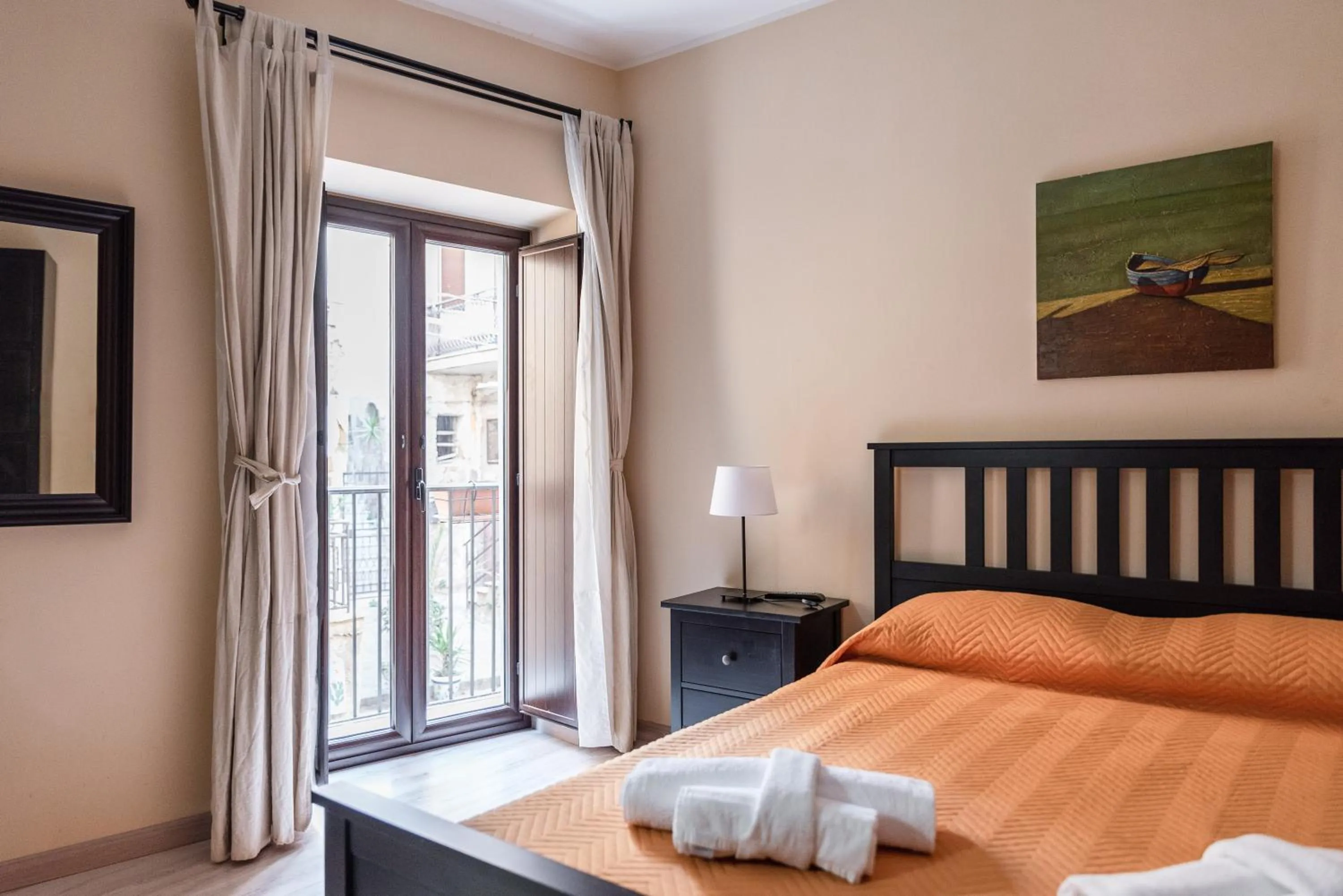 Bedroom, Bed in B&B La veranda di Tatta