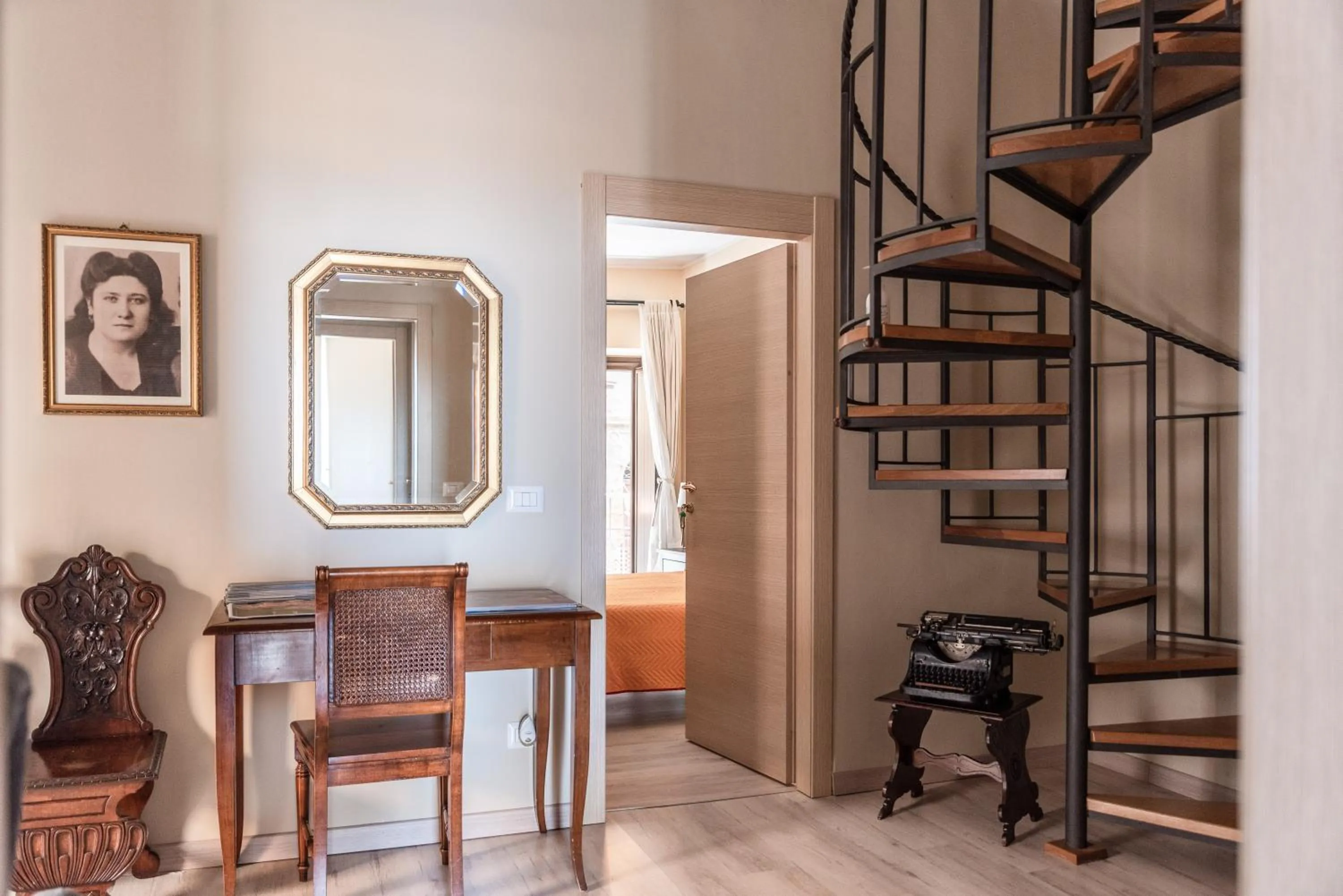 Lobby or reception in B&B La veranda di Tatta