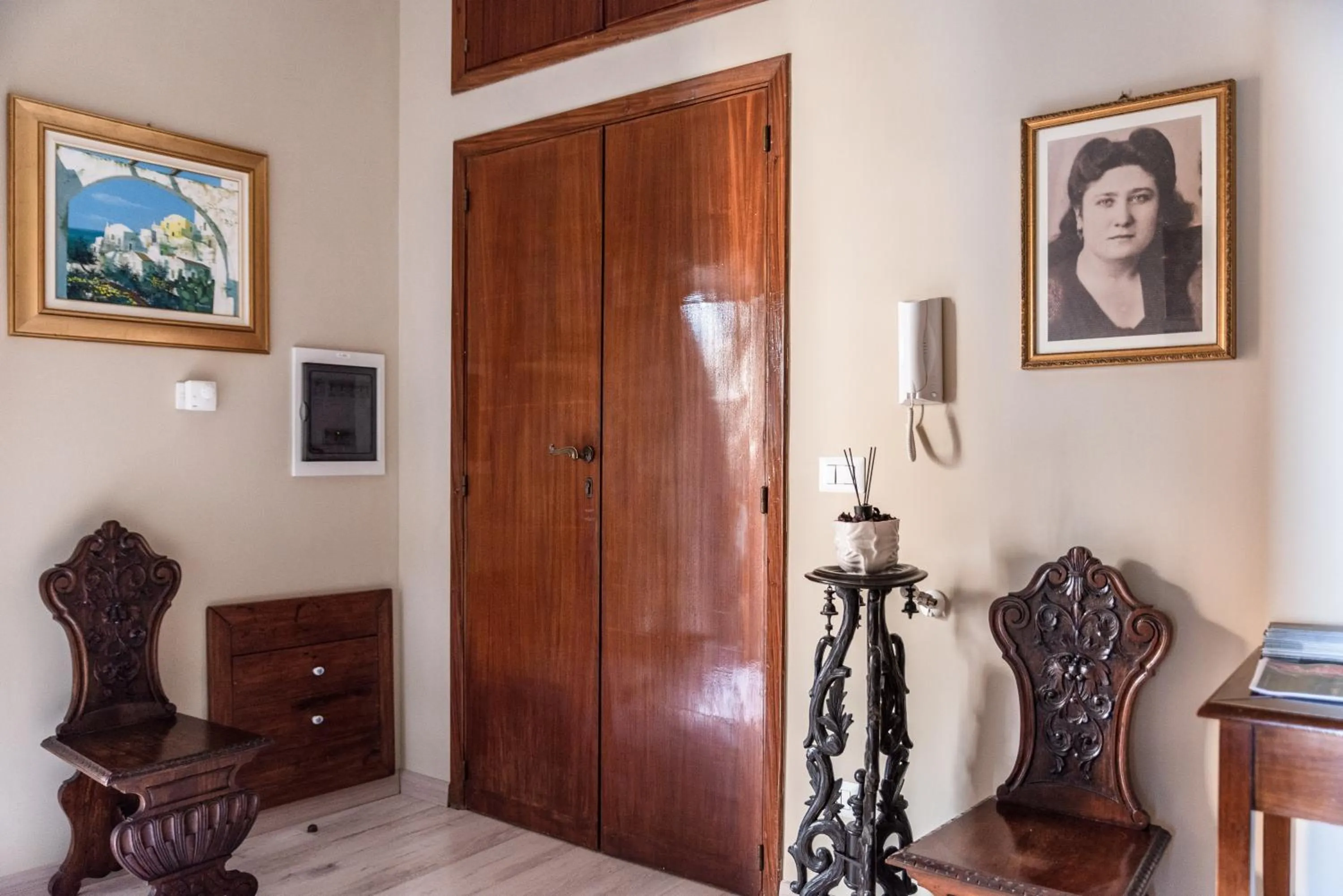 Lobby or reception in B&B La veranda di Tatta