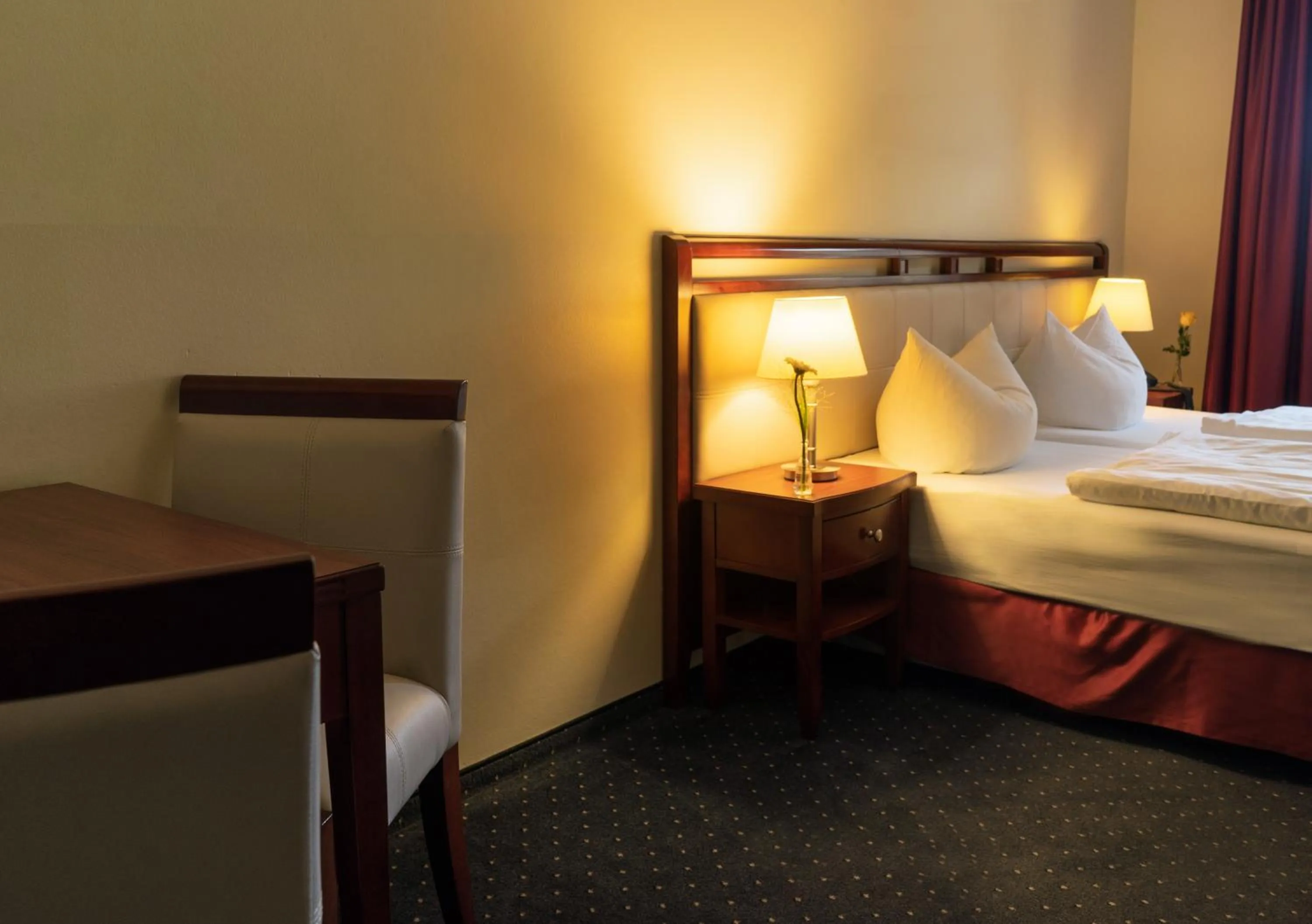 Bed in SchlafGut AppartementHotel