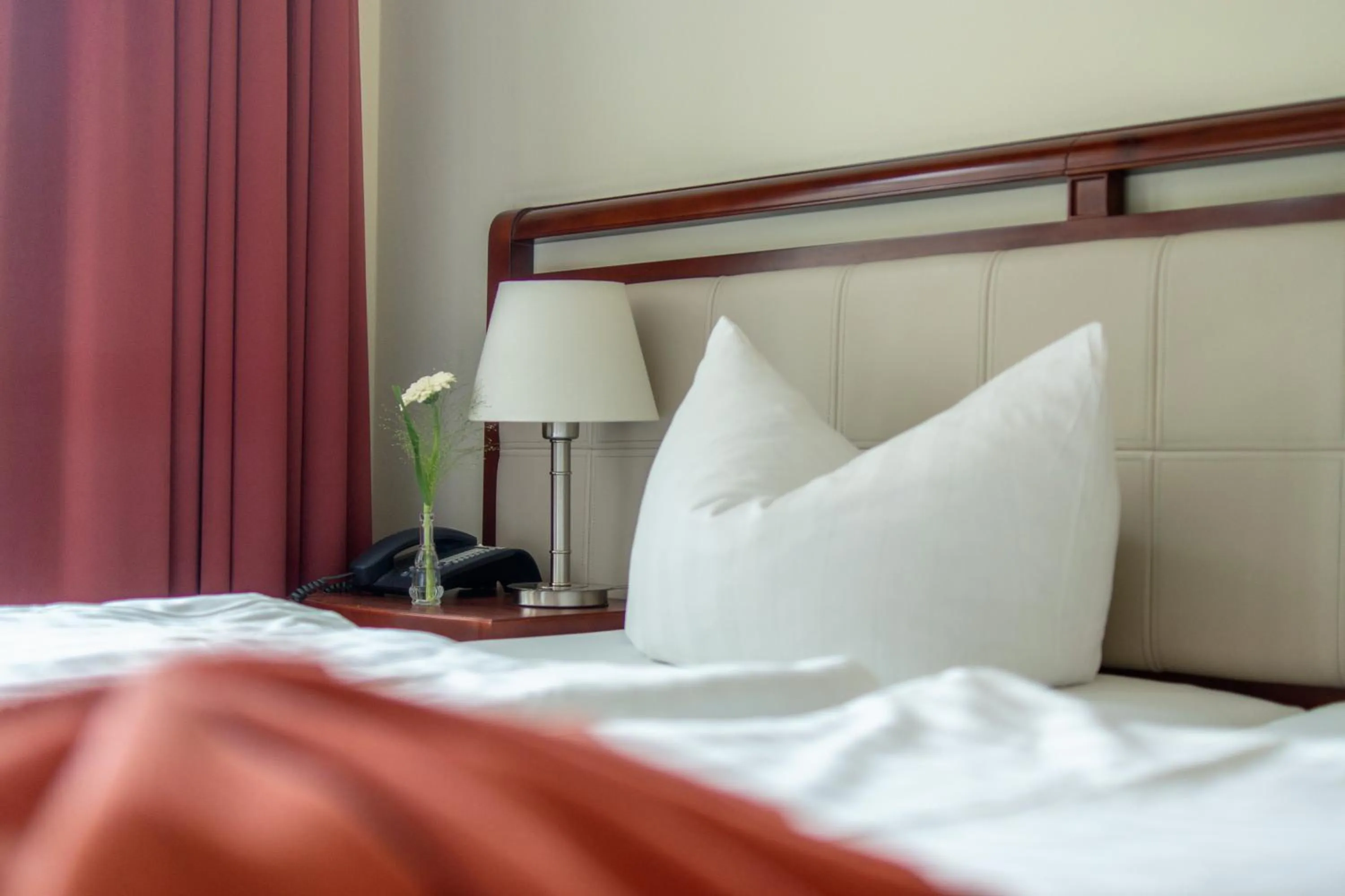 Bed in SchlafGut AppartementHotel