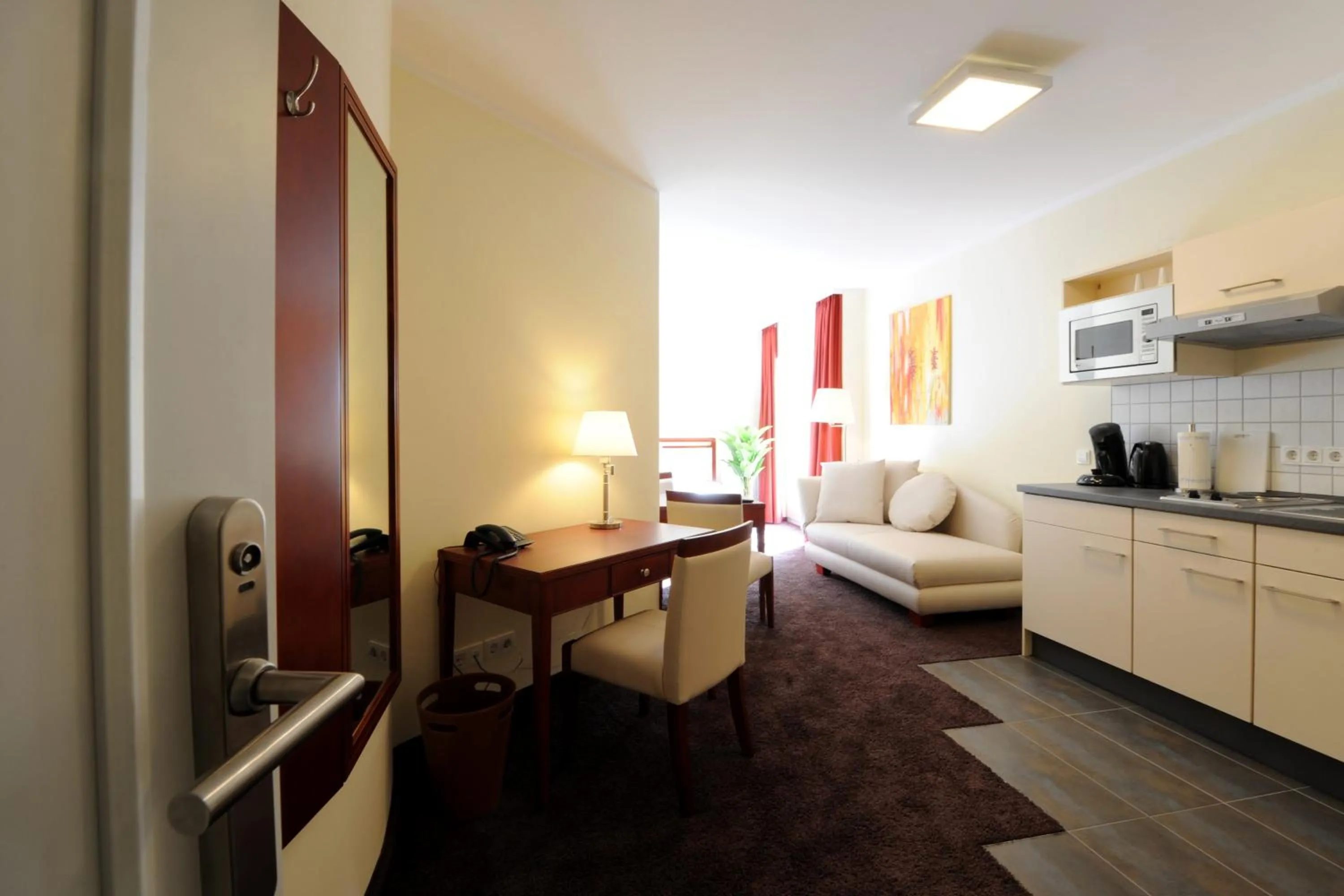 Decorative detail, Bed in SchlafGut AppartementHotel