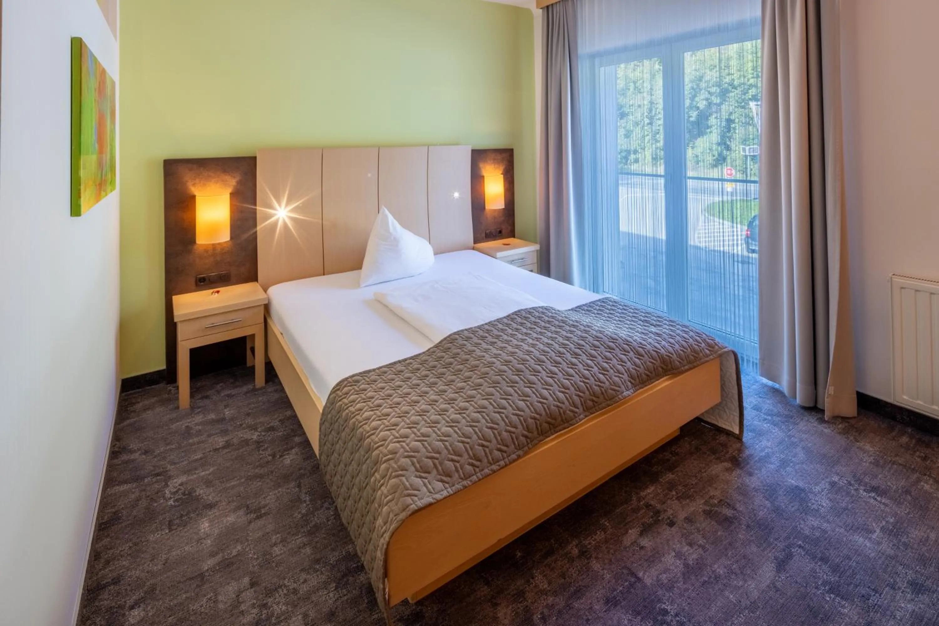 Bedroom, Bed in Hotel Krainerhütte