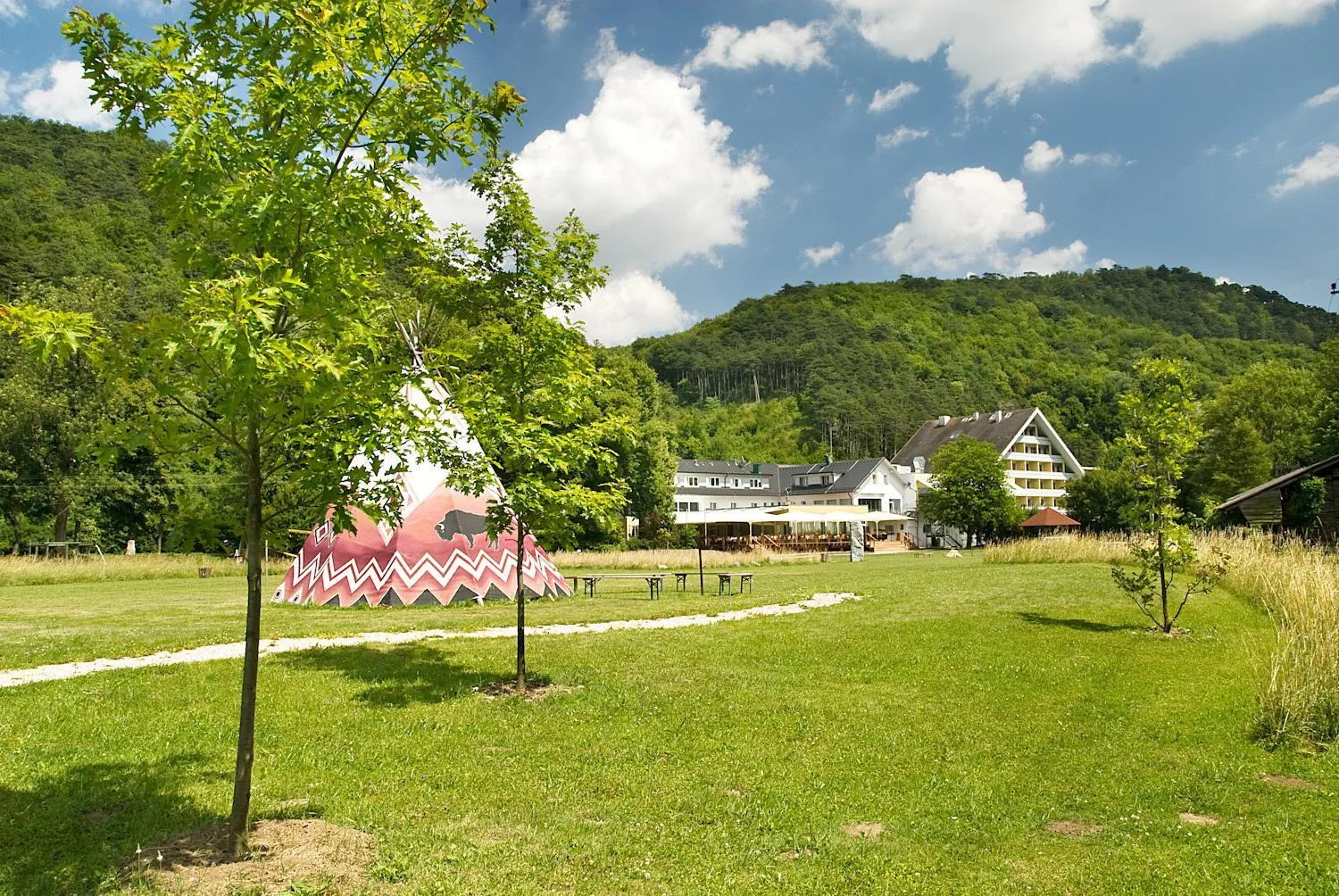 Garden in Hotel Krainerhütte