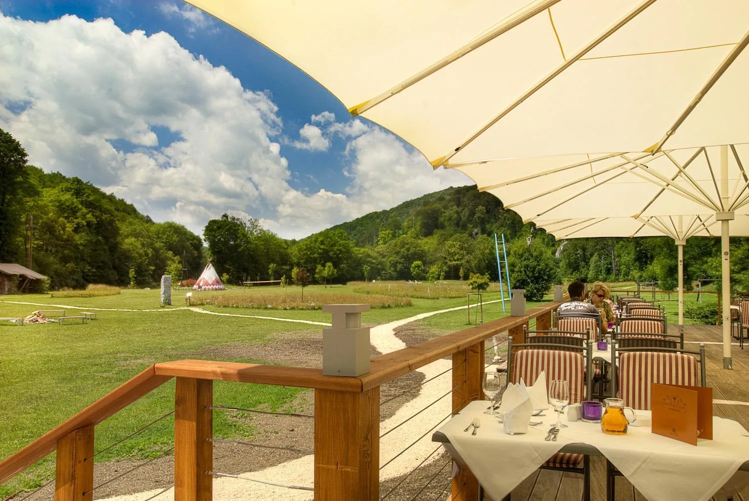 Balcony/Terrace in Hotel Krainerhütte