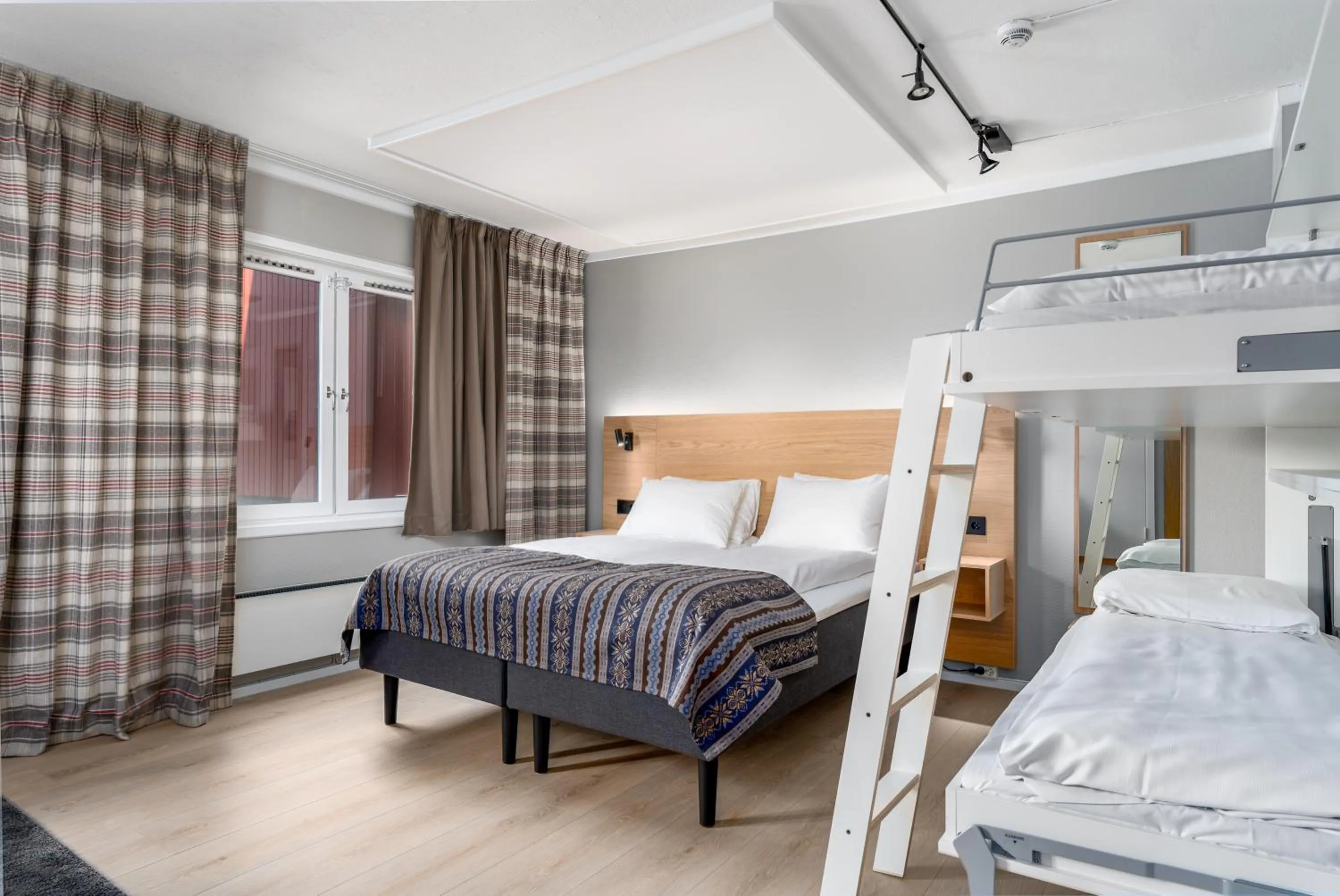 Bed in Birkebeineren Hotel & Apartments