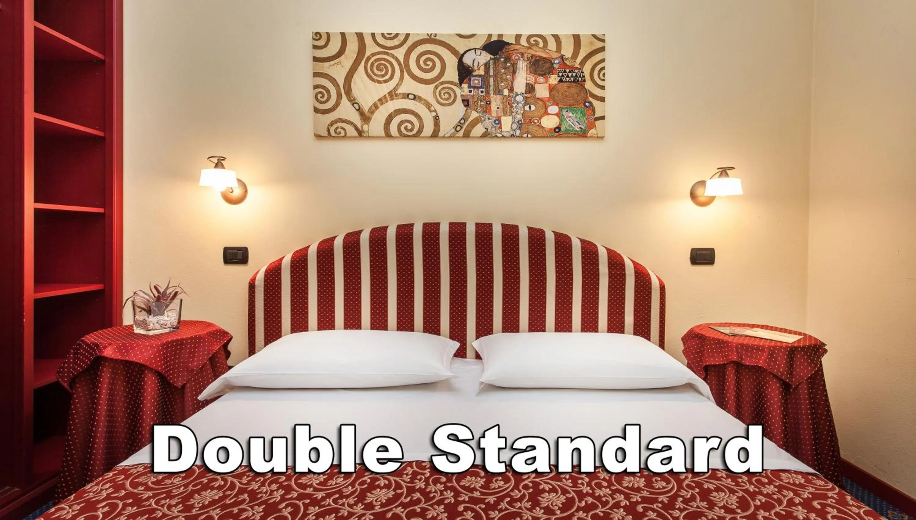 Bedroom, Bed in Hotel Da Vinci