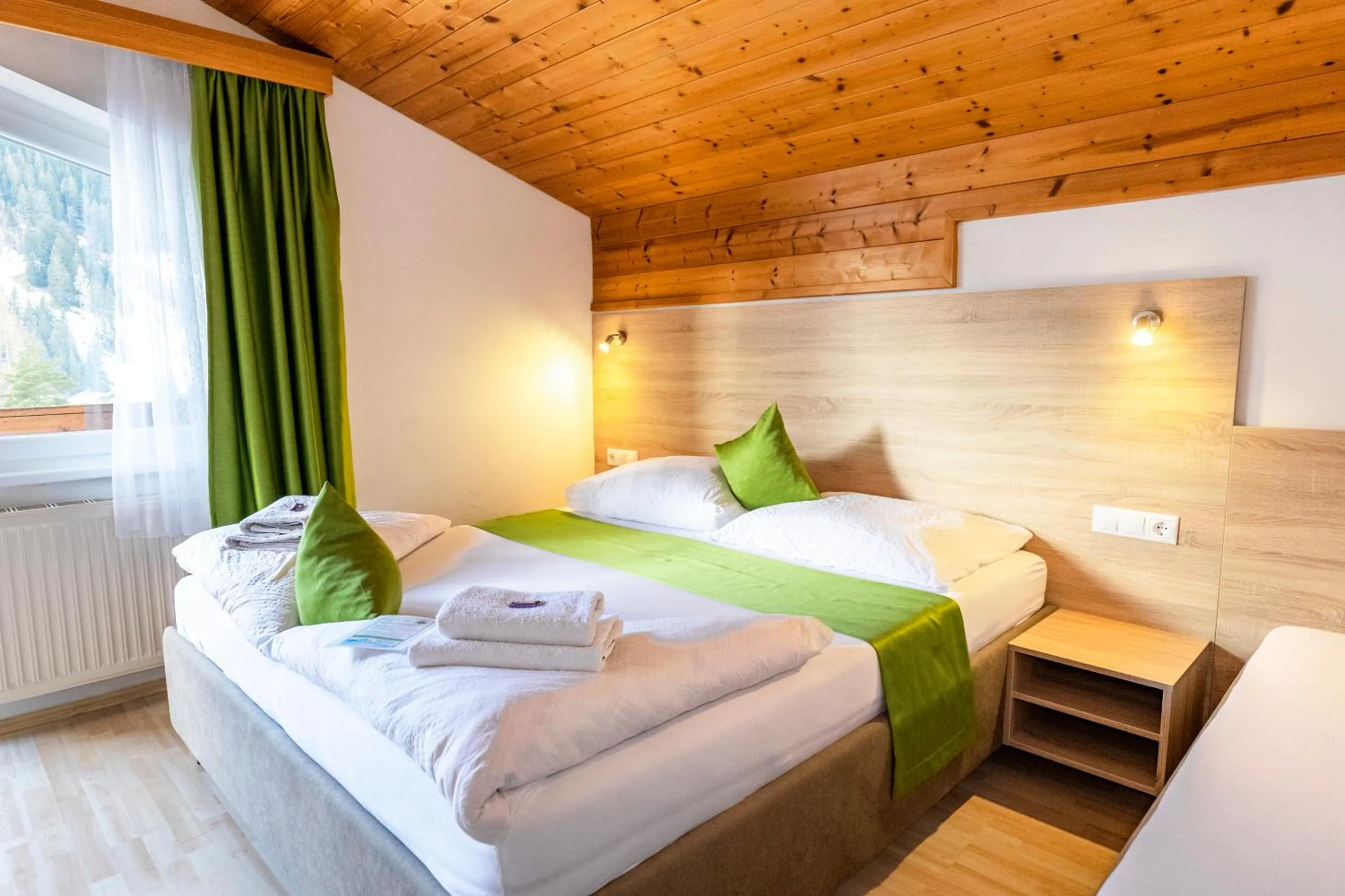 Bed in Hotel Sonnhof Rauris