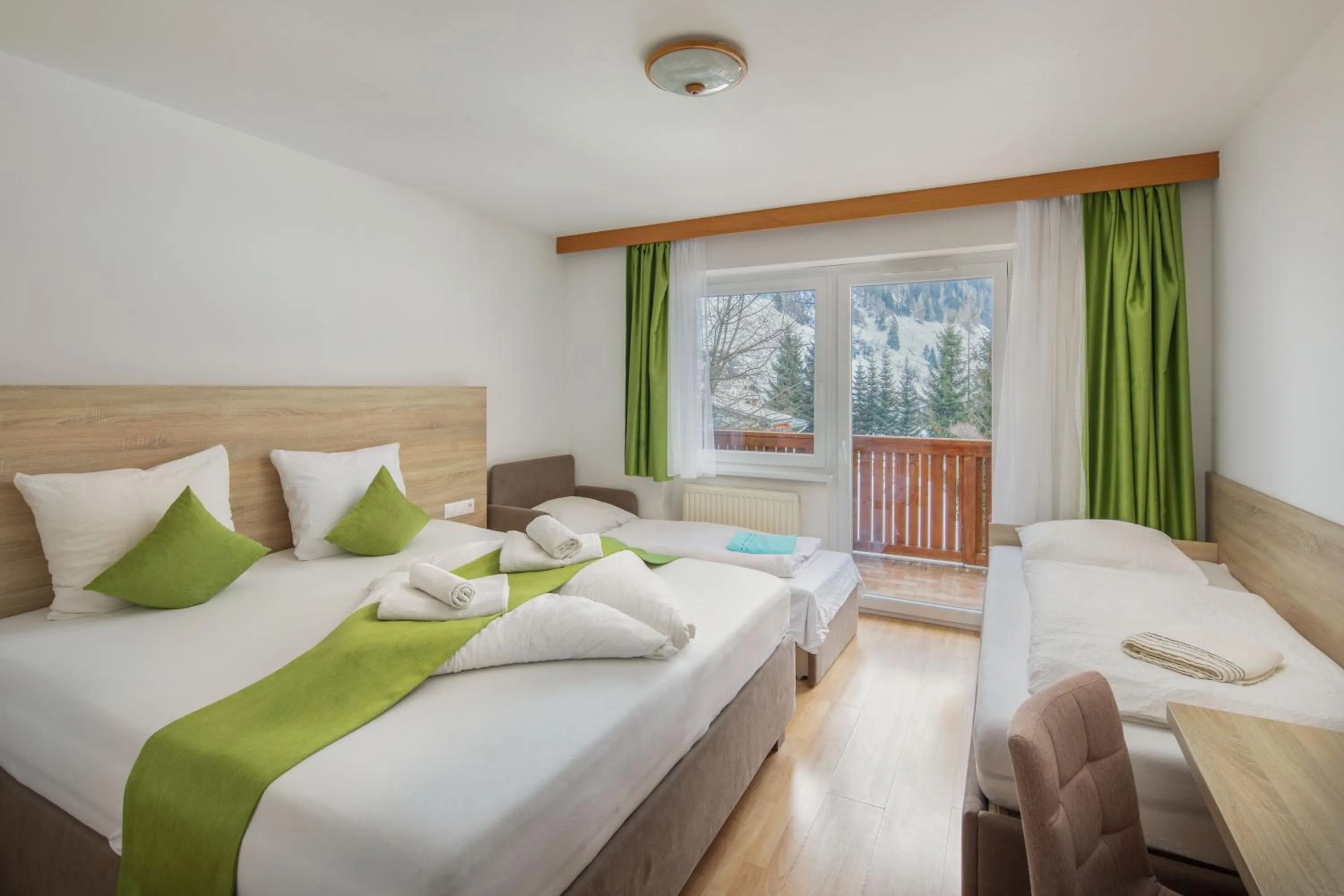 Bed in Hotel Sonnhof Rauris