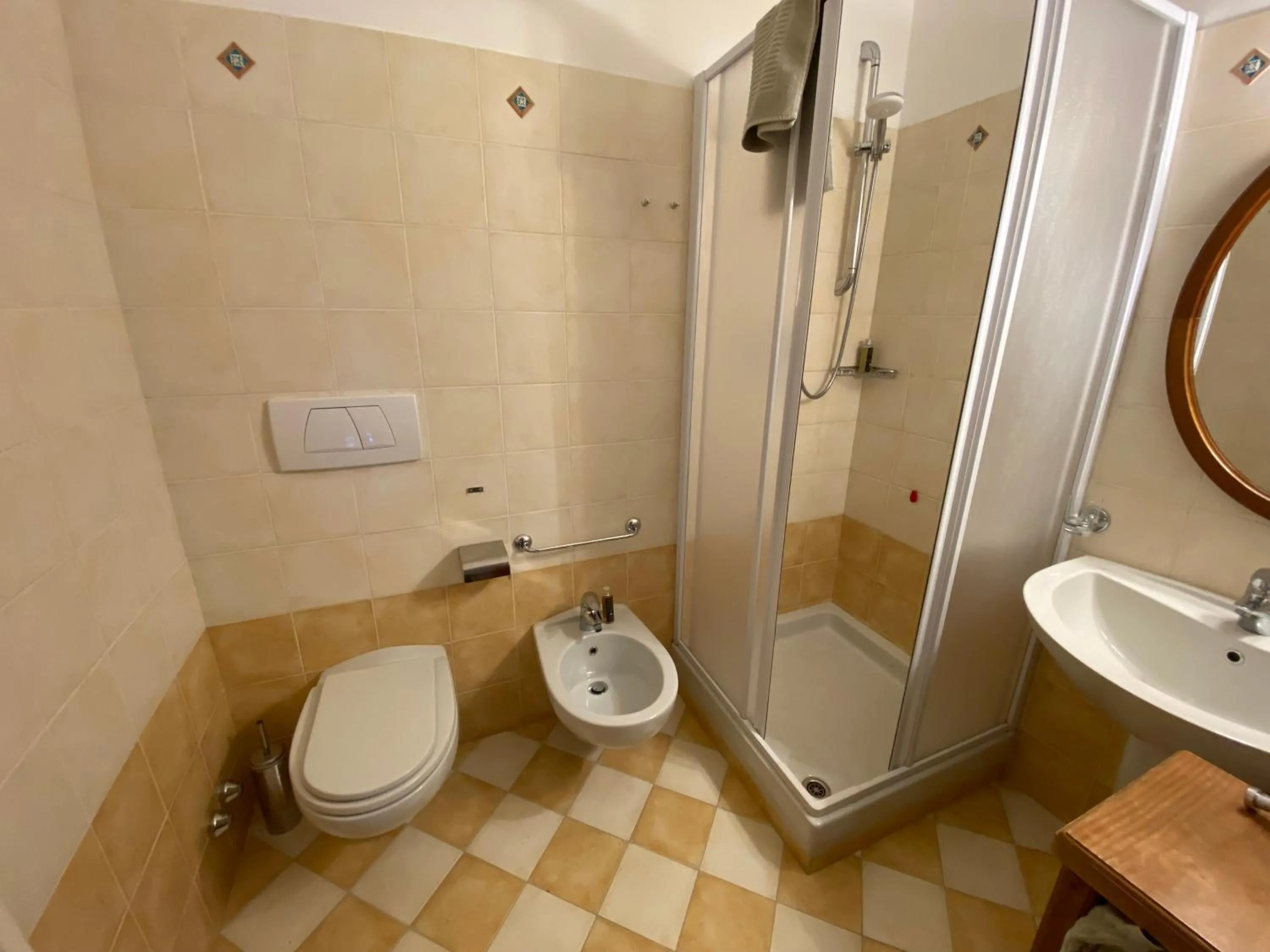 Shower in Residence Le Grand Chalet