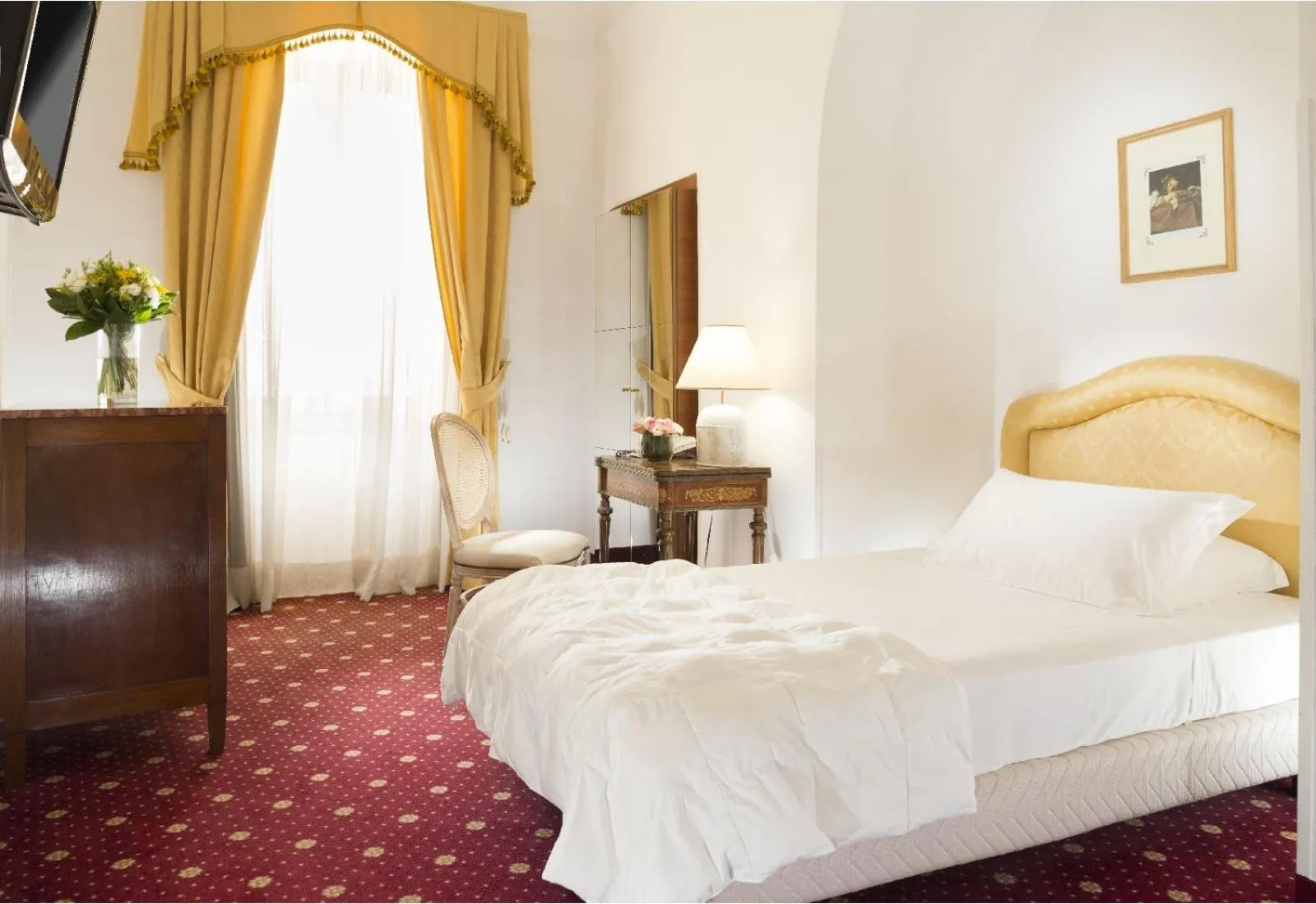 Bed in Grande Albergo Internazionale