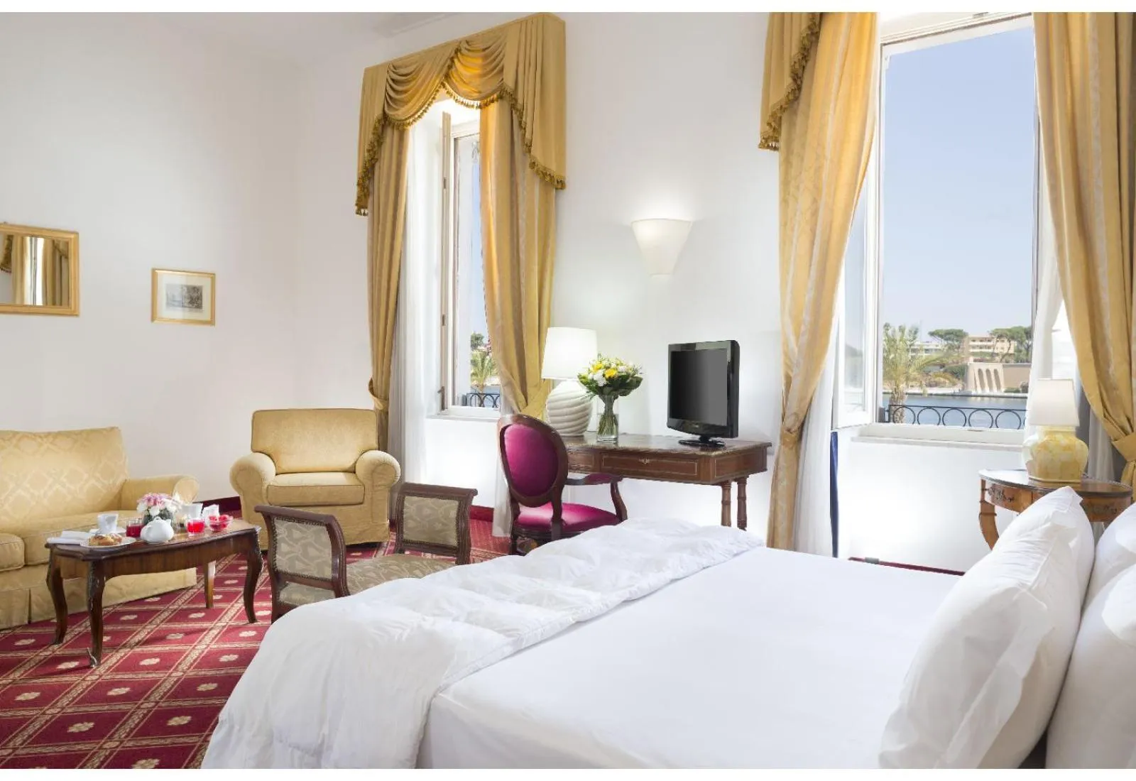 Bed in Grande Albergo Internazionale