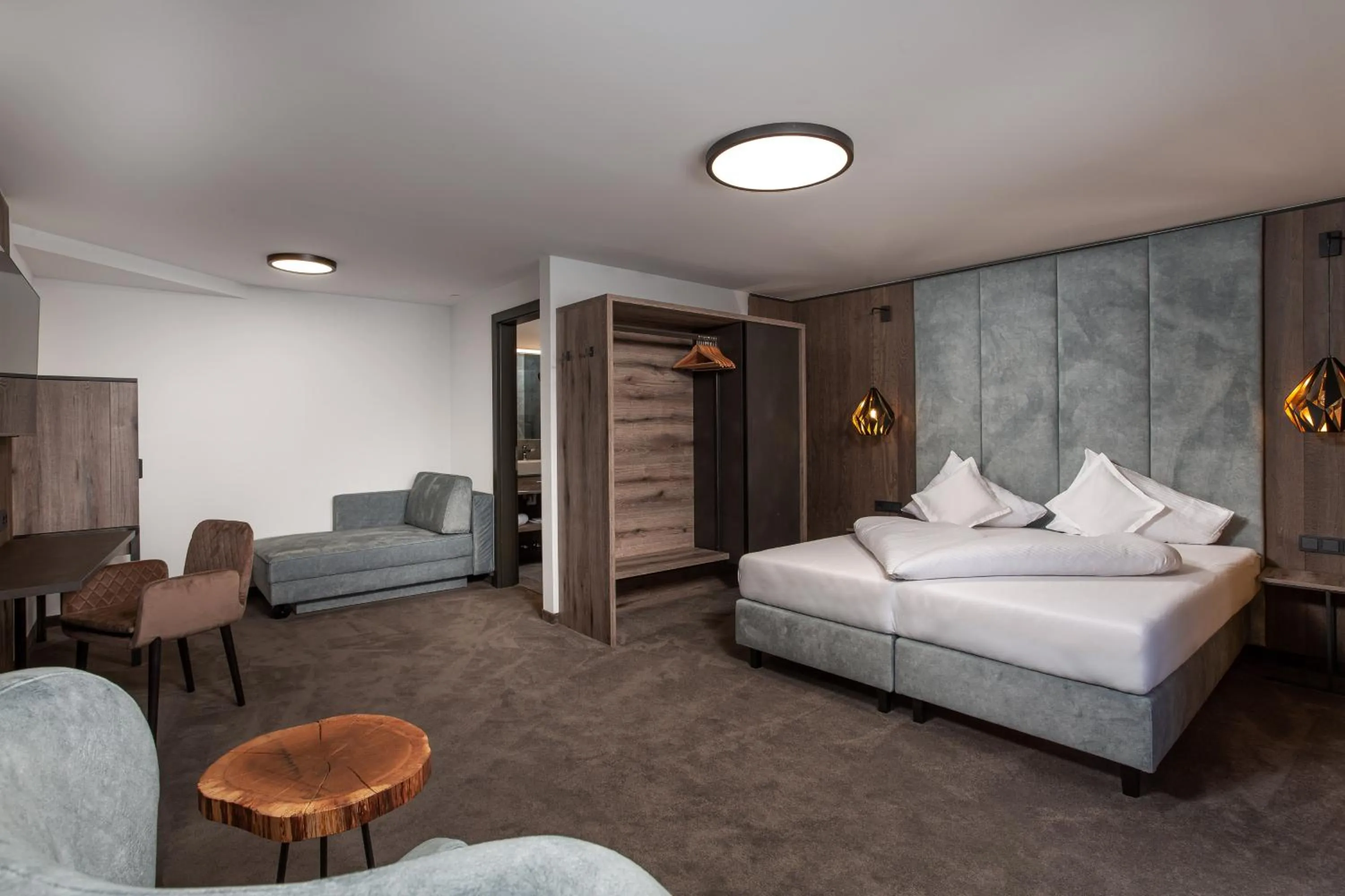 TV and multimedia, Bed in Hotel Das Kohlmais - direkt an der Kohlmaisbahn