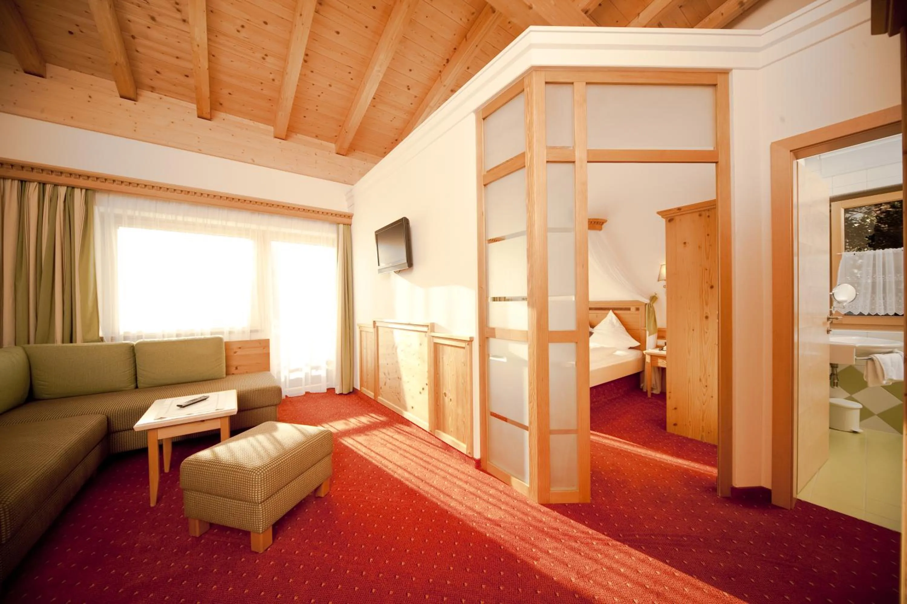 Living room in Hotel Das Kohlmais - direkt an der Kohlmaisbahn