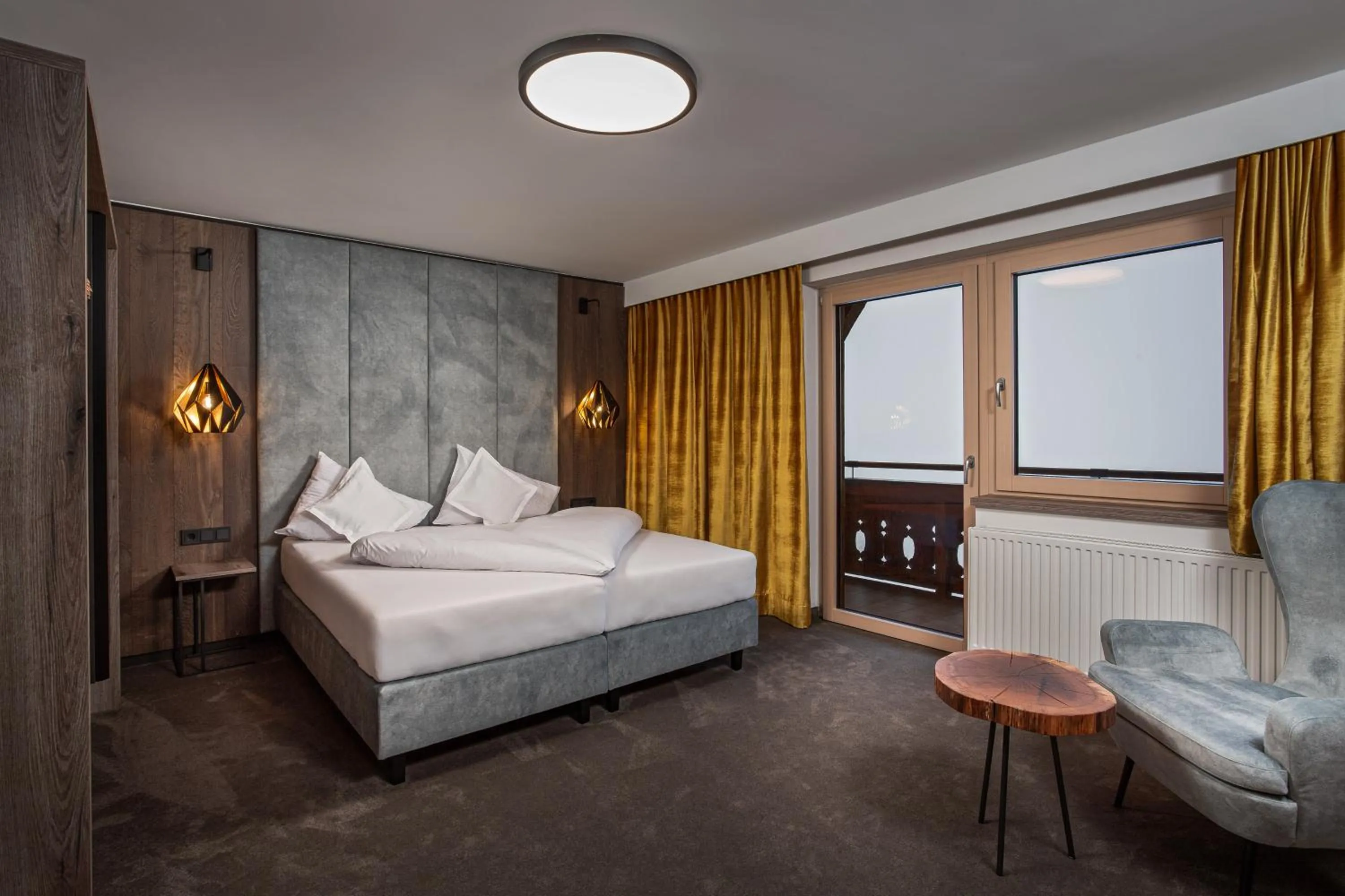 Balcony/Terrace, Bed in Hotel Das Kohlmais - direkt an der Kohlmaisbahn