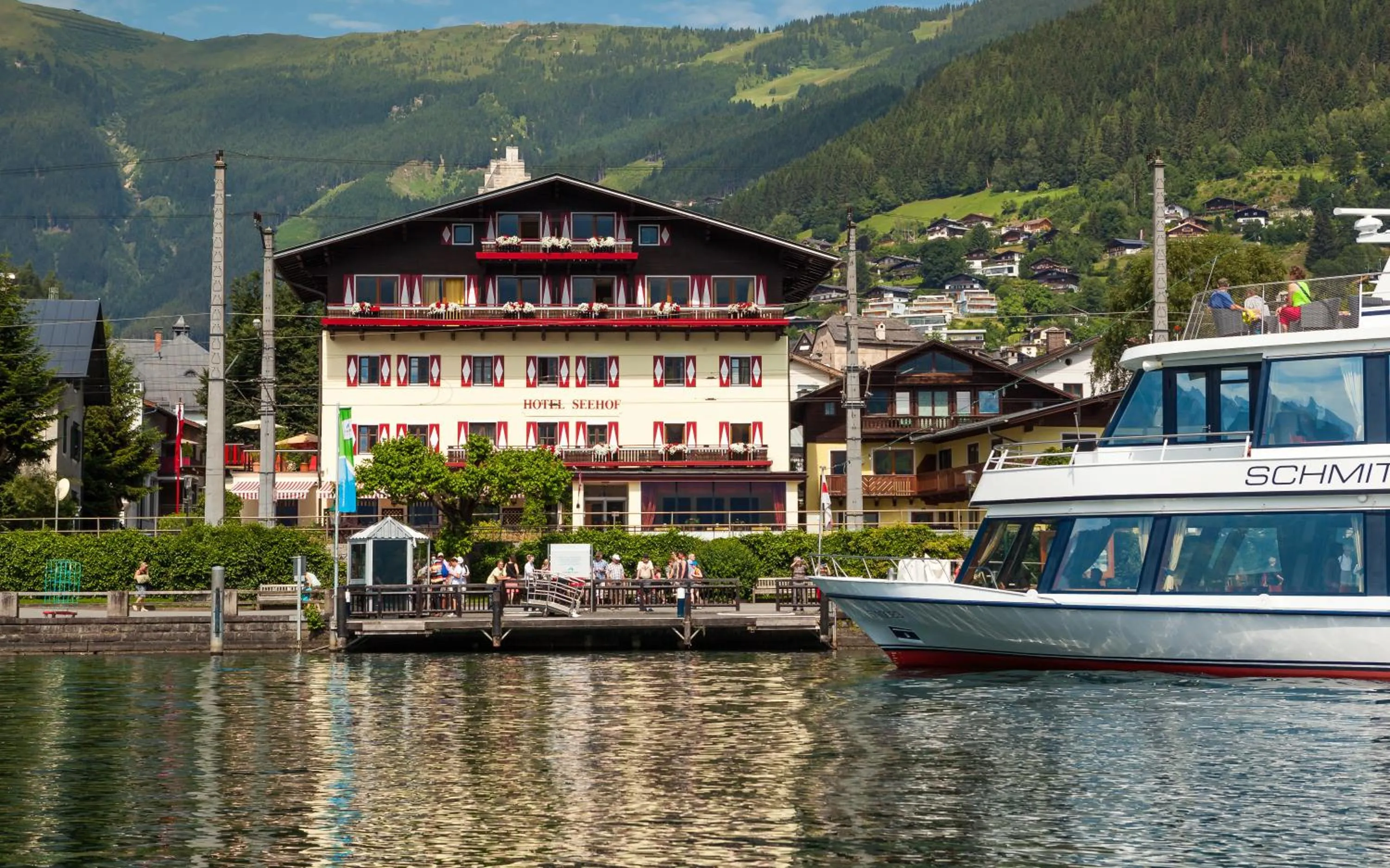 Facade/entrance in Hotel Seehof