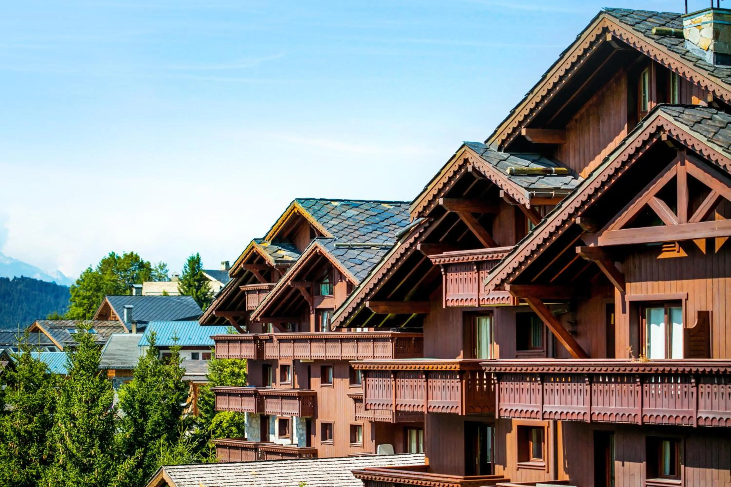 Property building in Résidence Pierre & Vacances Premium Les Fermes De Méribel