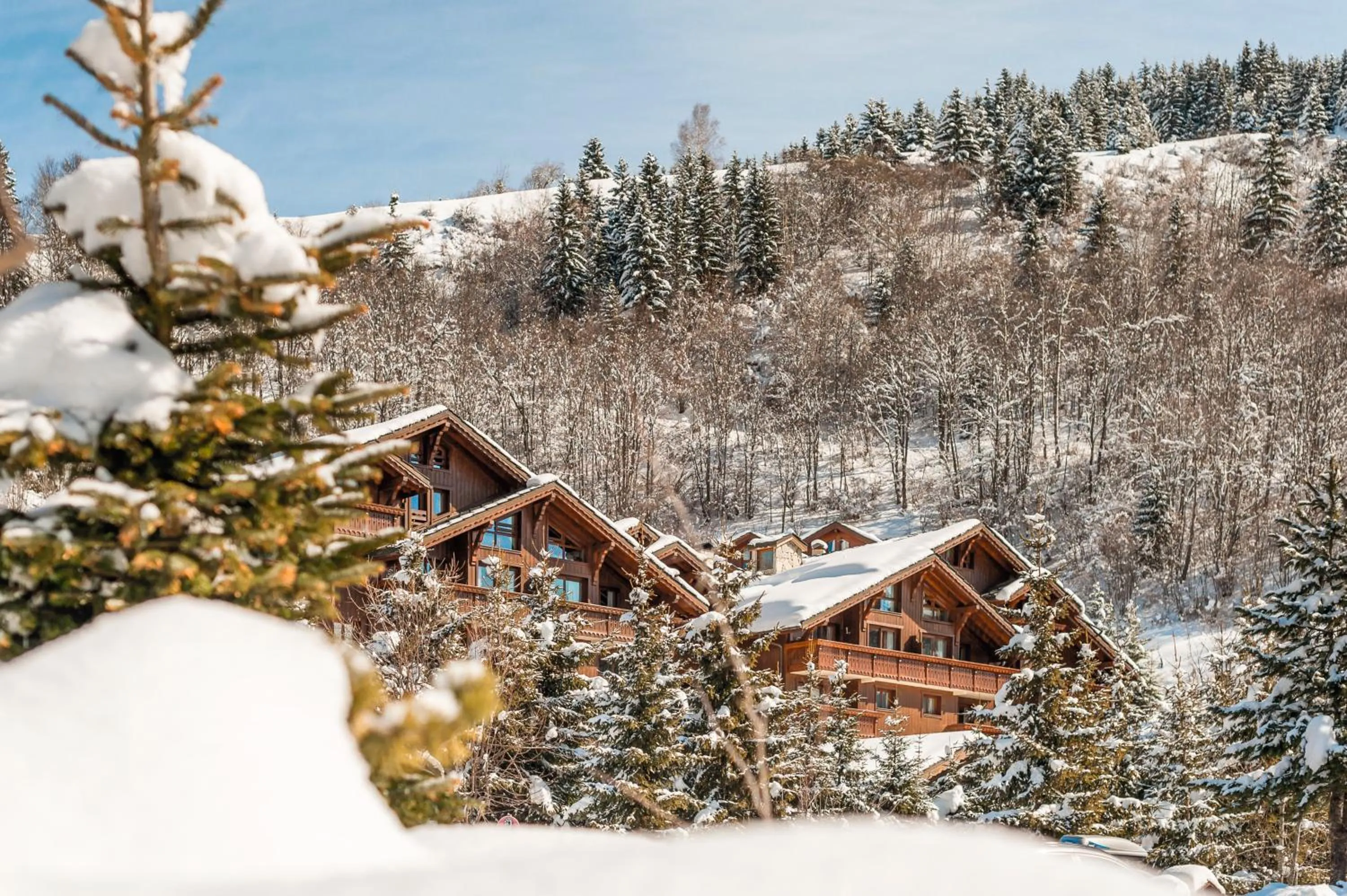 Property building in Résidence Pierre & Vacances Premium Les Fermes De Méribel