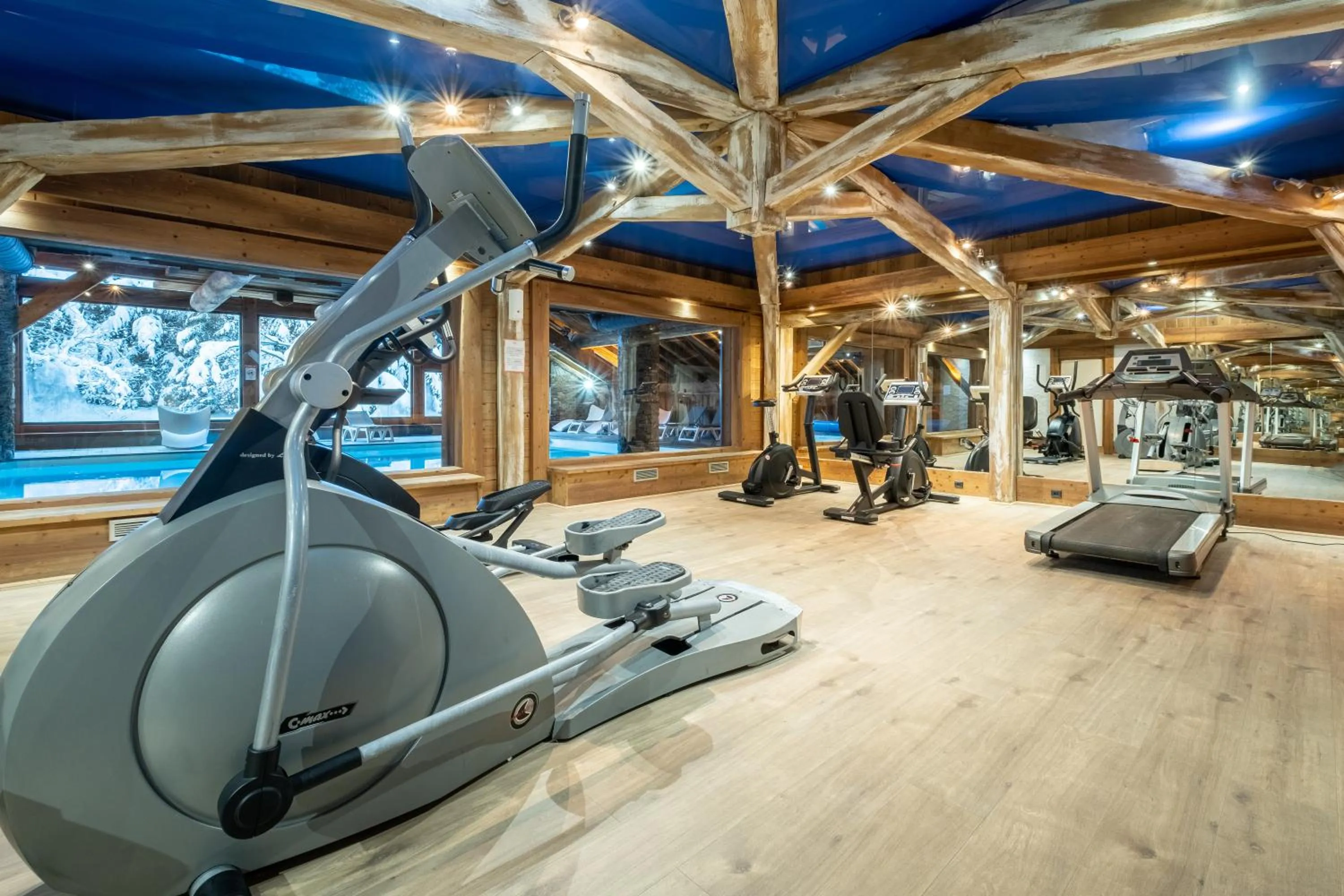 Property building in Résidence Pierre & Vacances Premium Les Fermes De Méribel