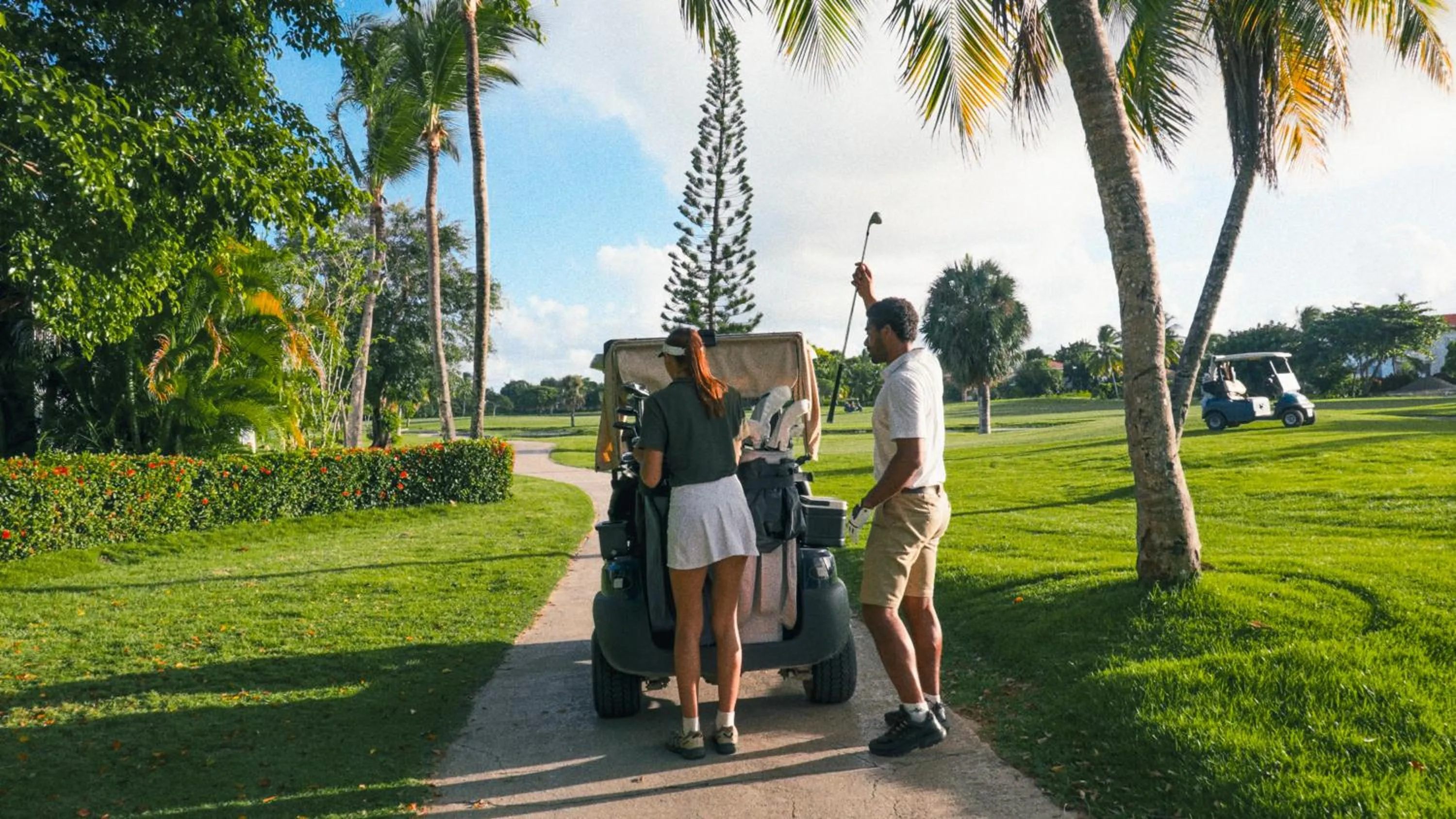 Golfcourse in Garden Suites by Meliá - All inclusive