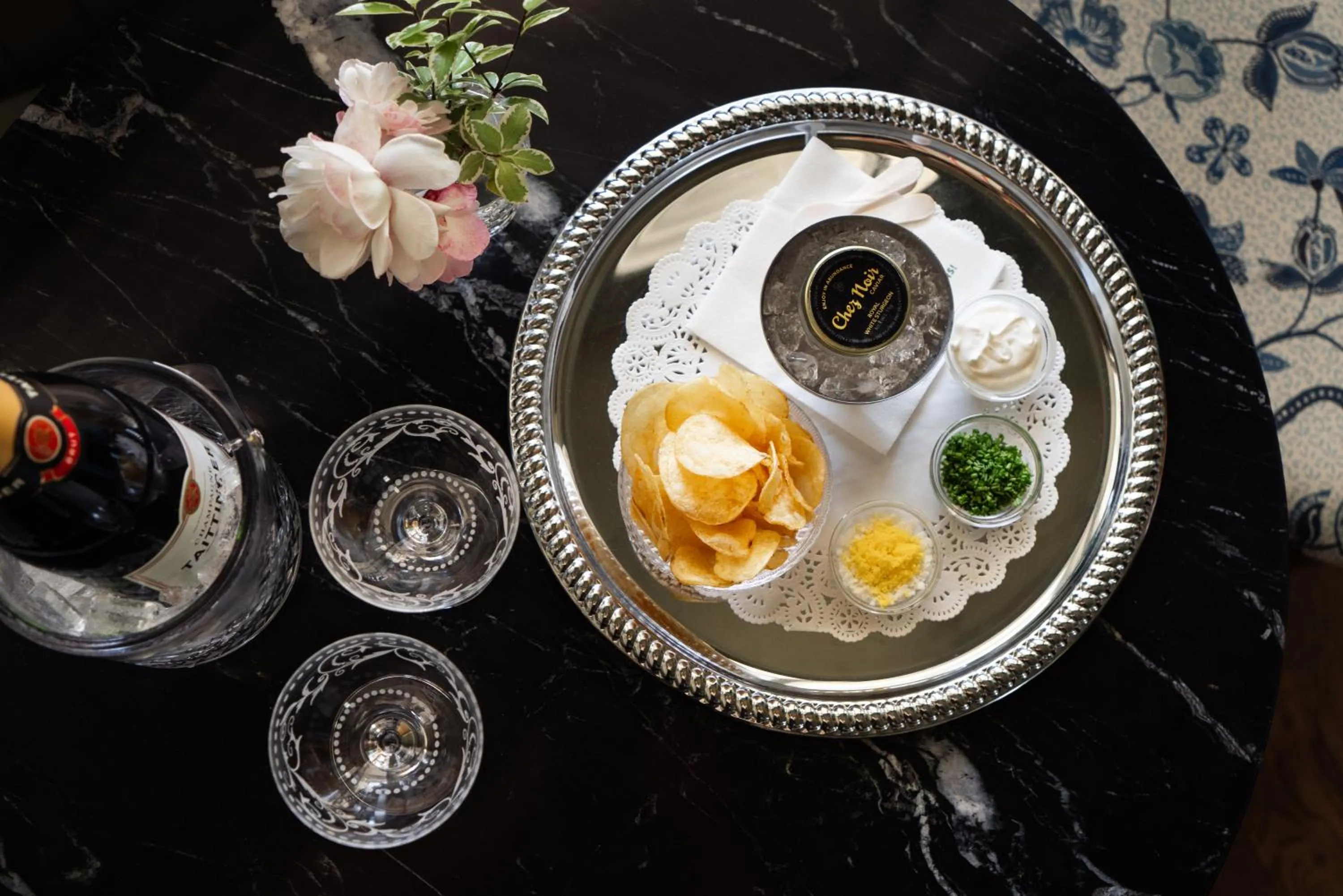 Food and drinks in Le Petit Pali at Ocean Ave