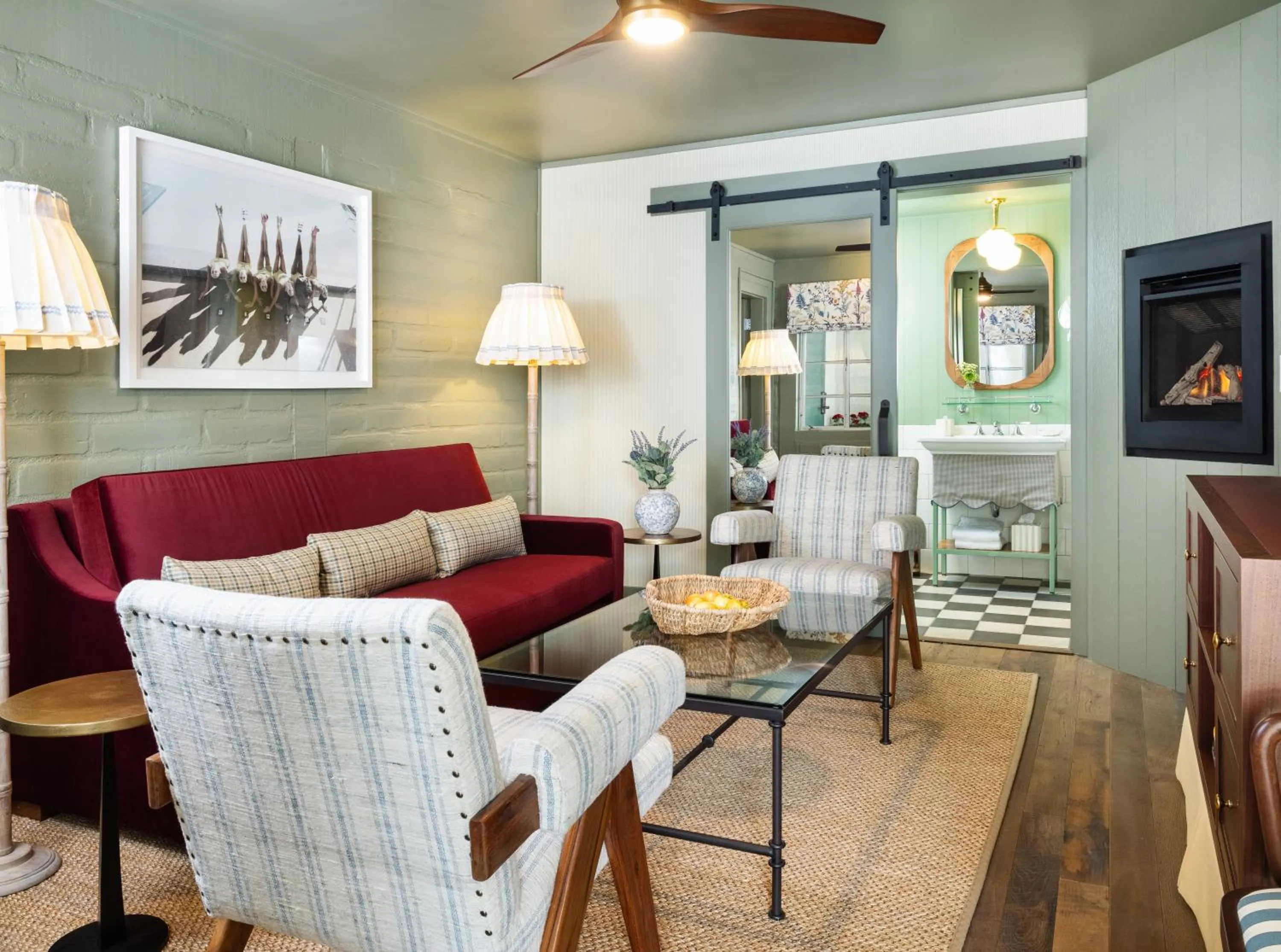 Living room in Le Petit Pali at Ocean Ave