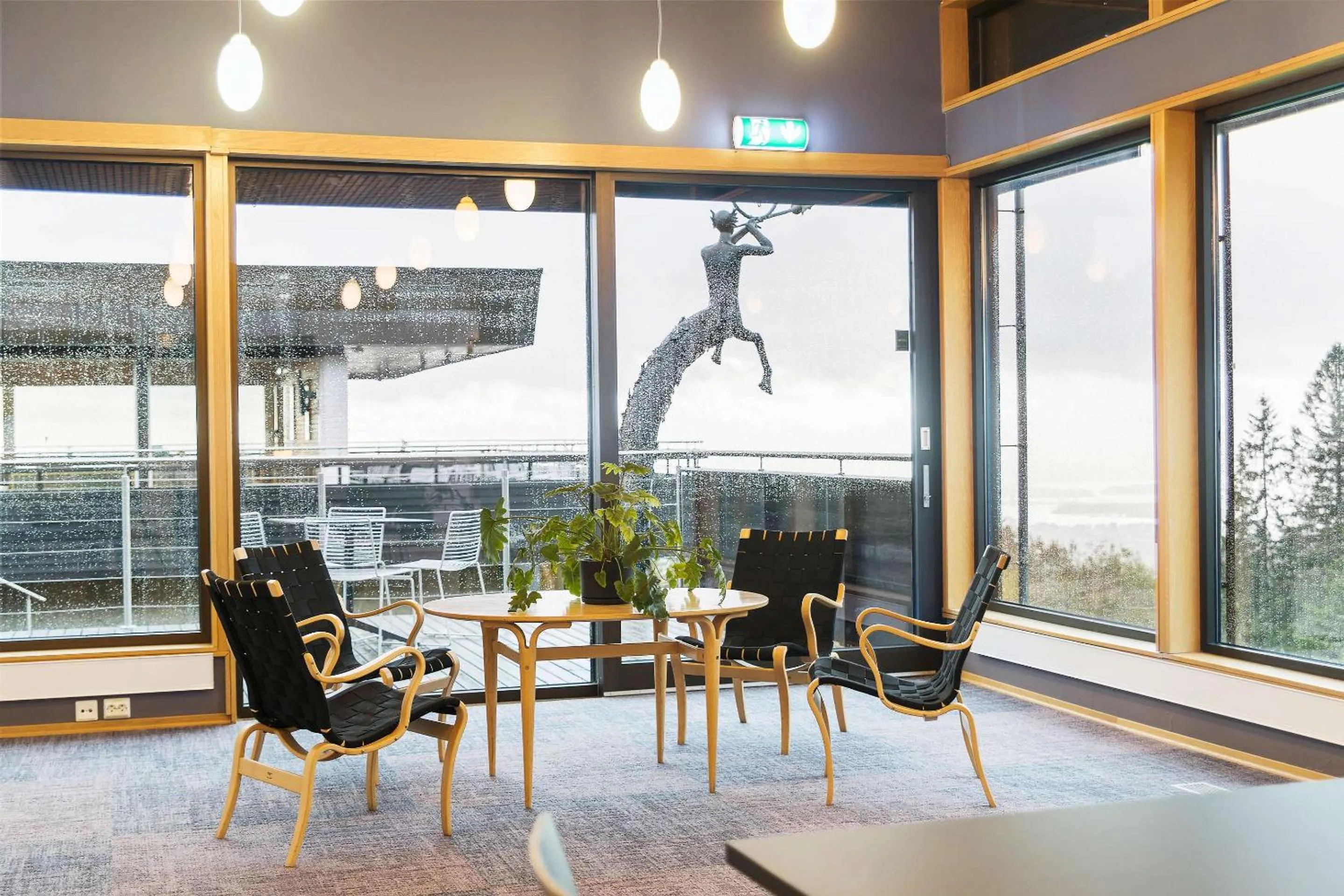 Lounge or bar in Voksenasen Hotell; Best Western Signature Collection