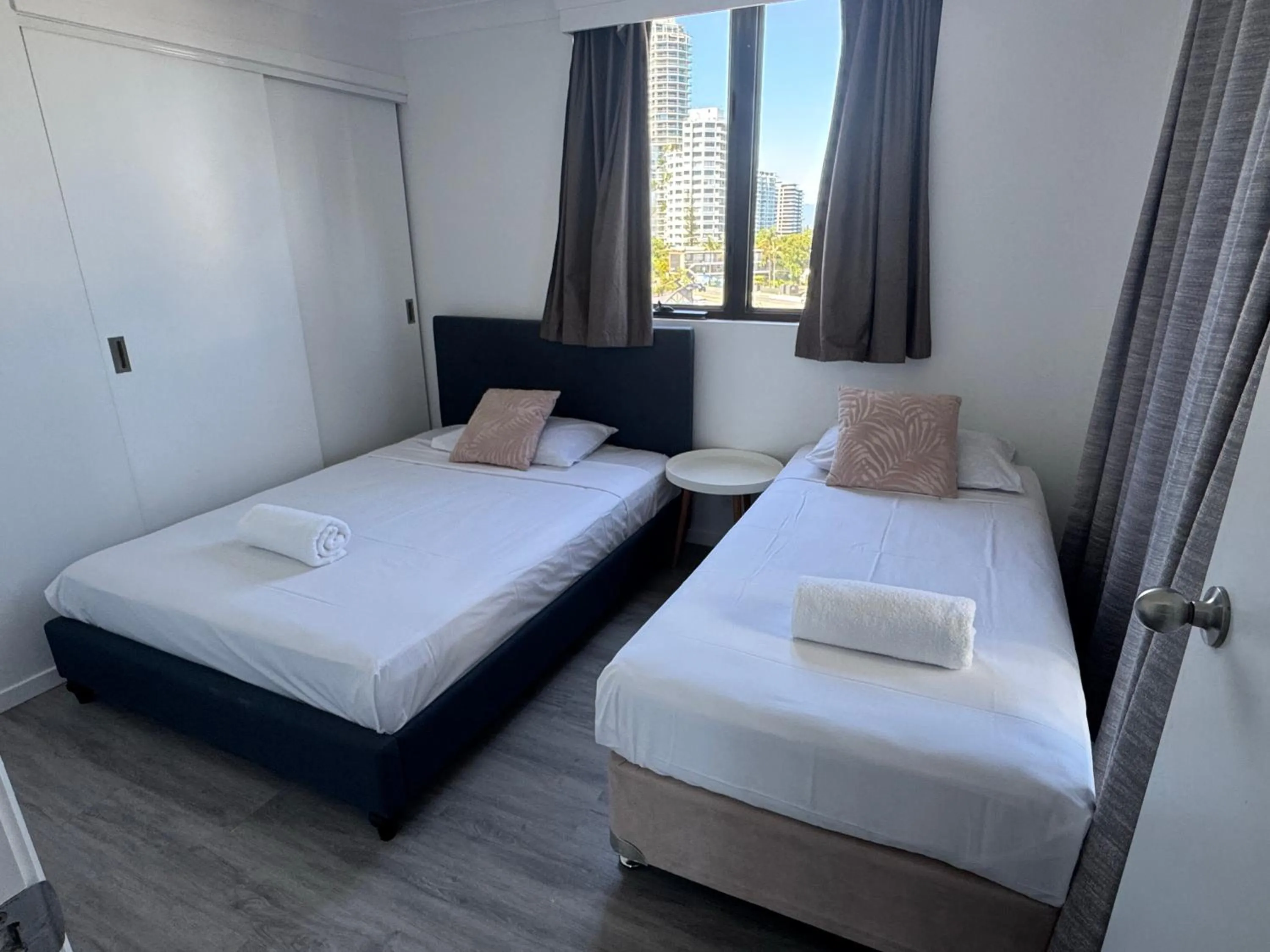 Bed in Aristocrat Apartments