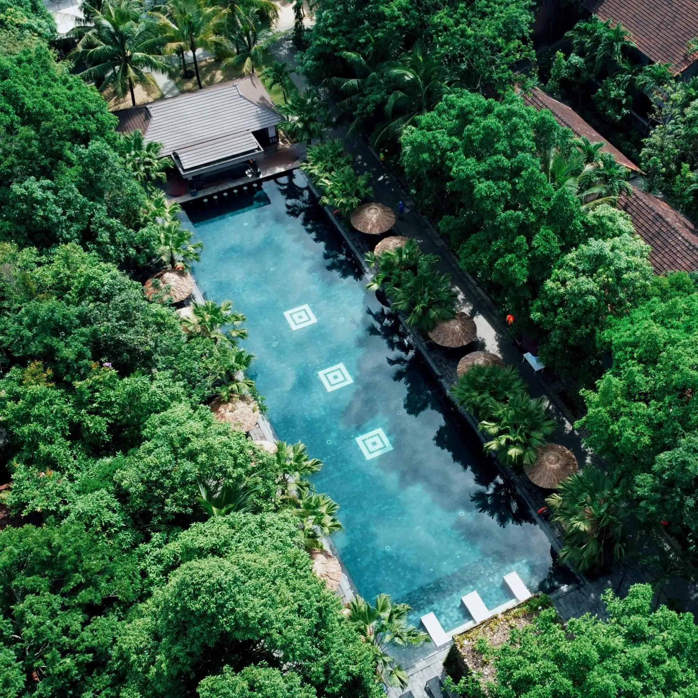 Pool view in Pilgrimage Village Boutique Resort & Spa