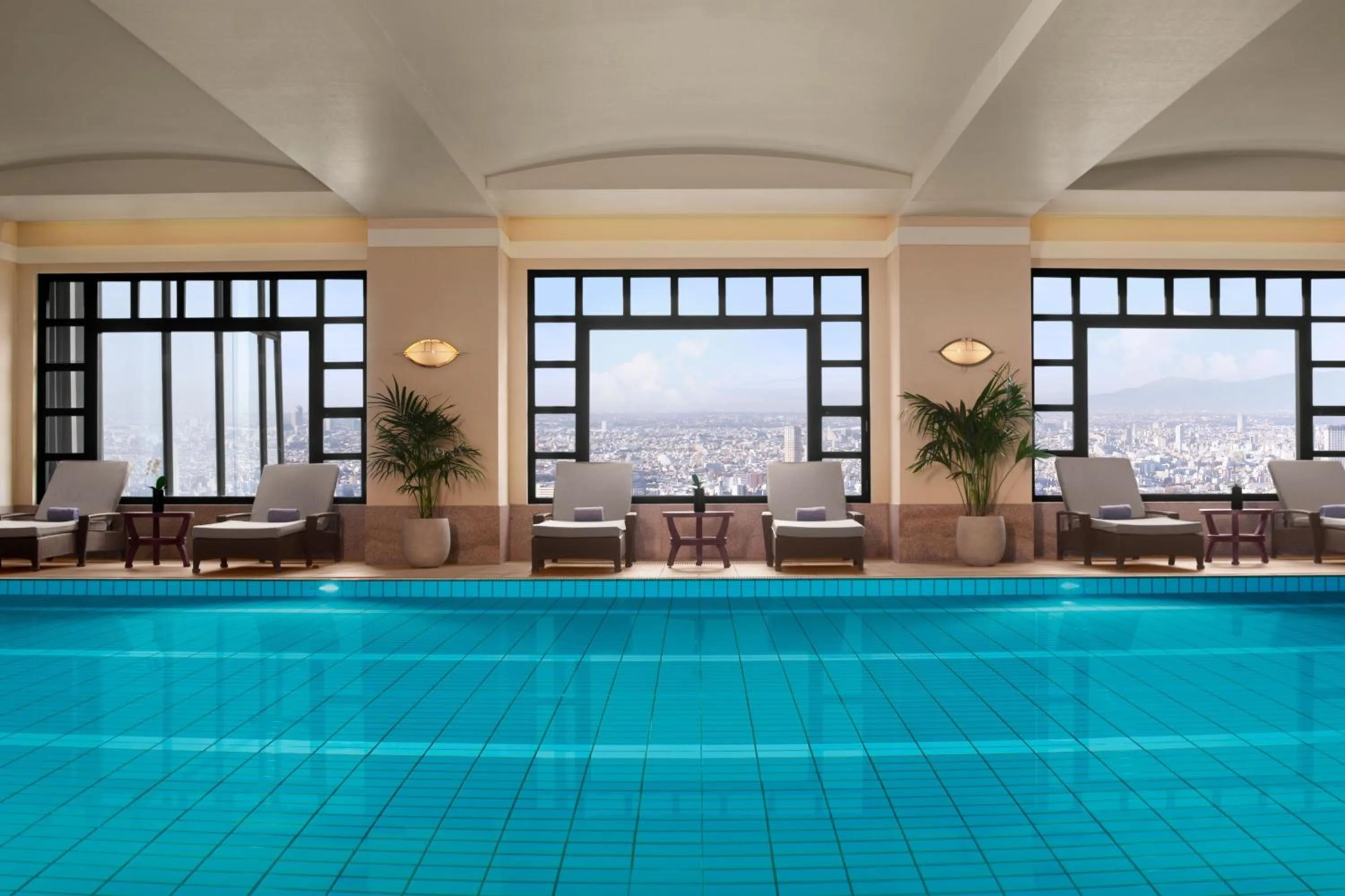 Swimming pool in The Ritz-Carlton, Tokyo
