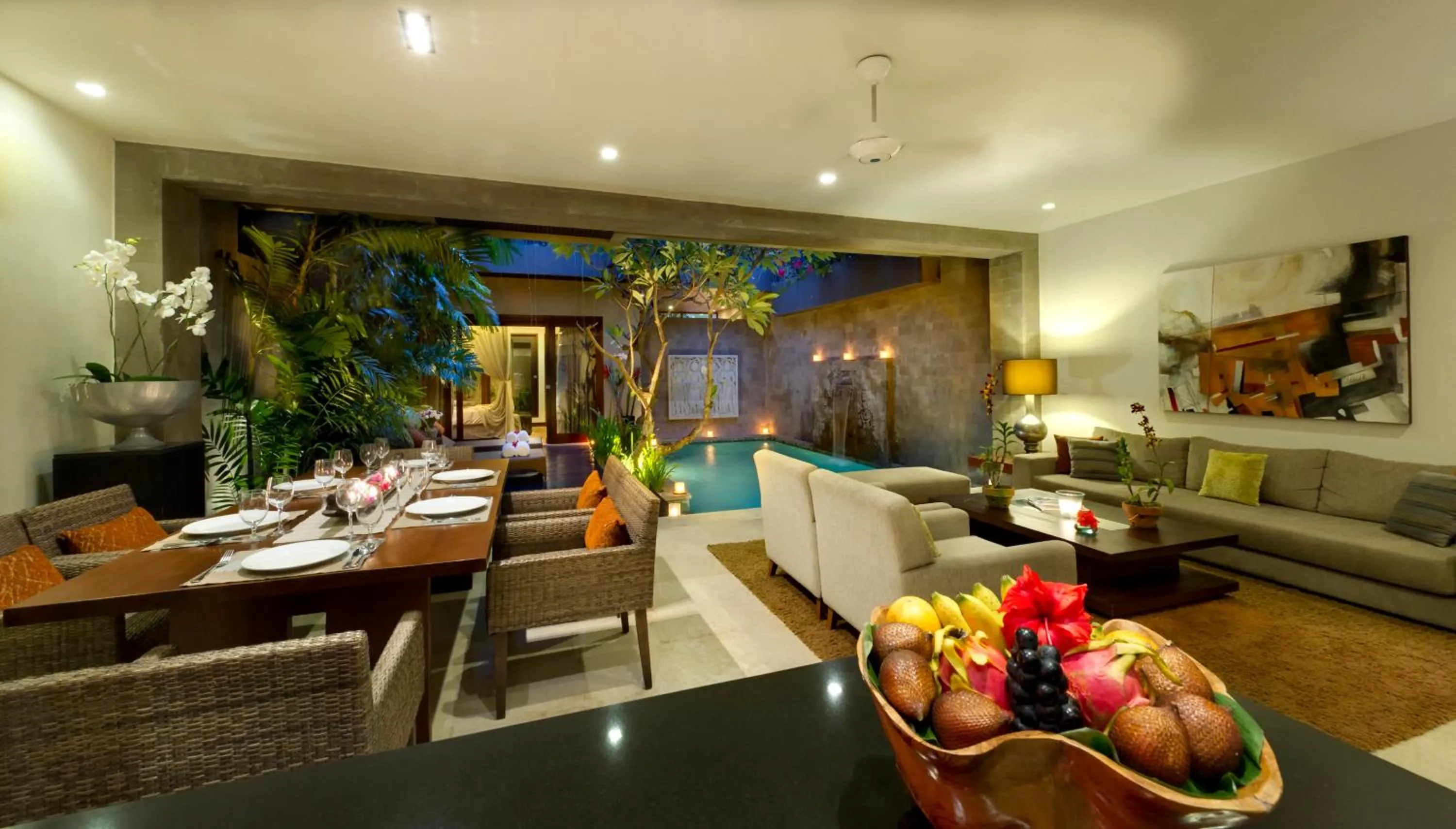 Living room in Kanishka Villas