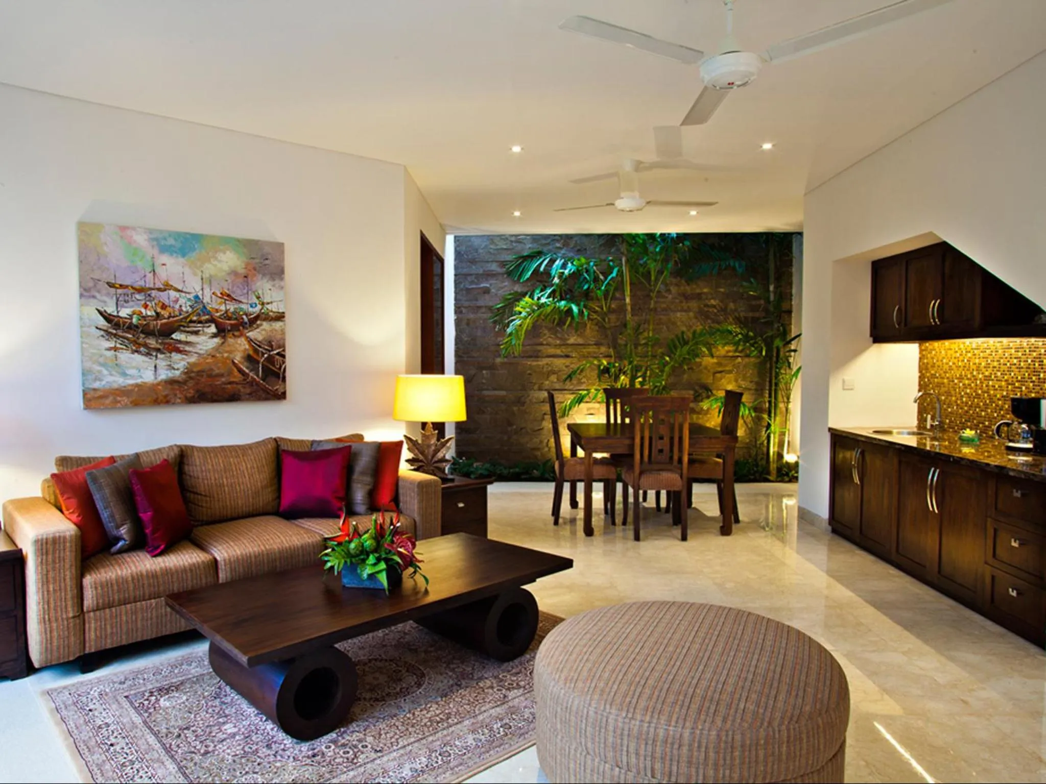 Living room in Kanishka Villas
