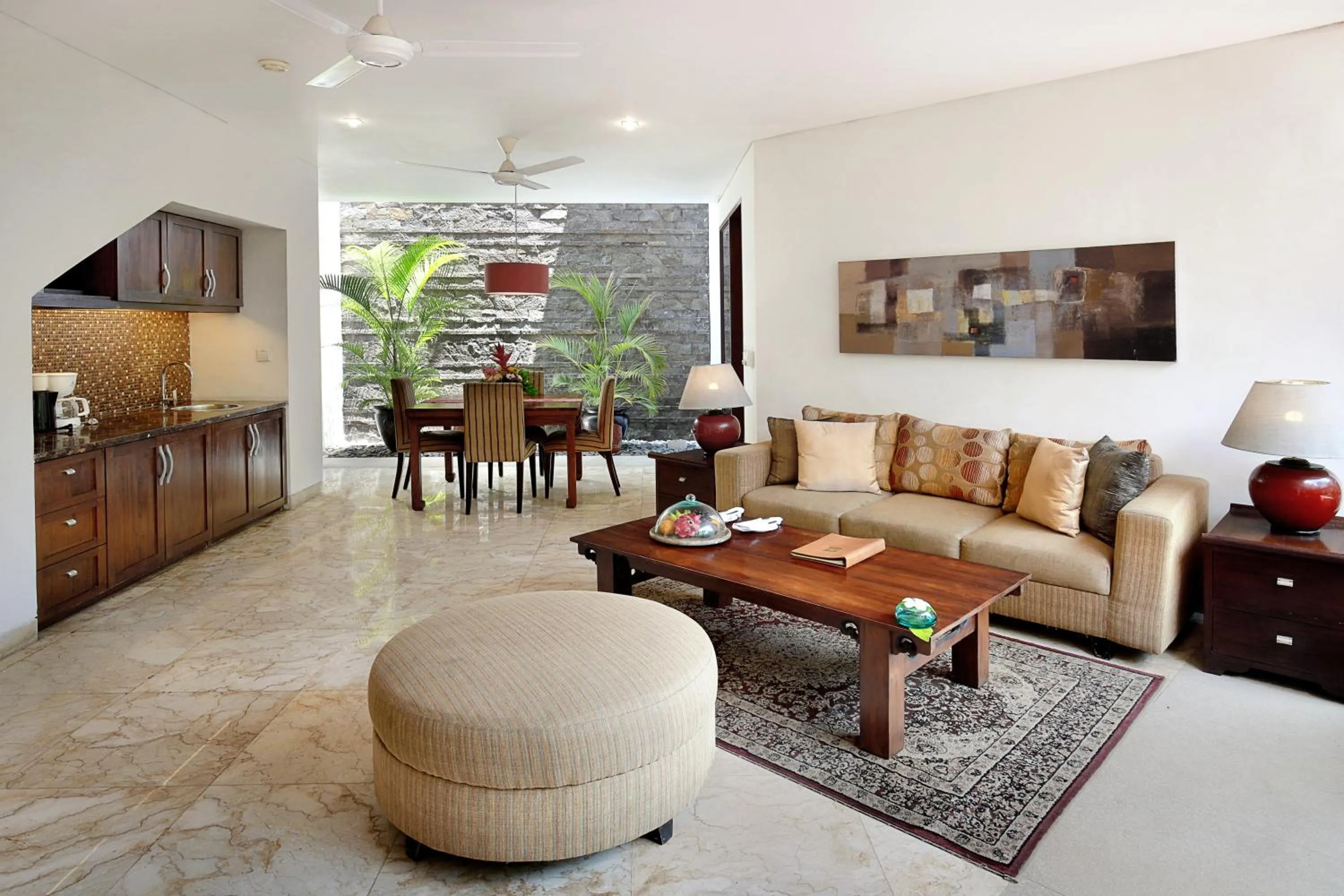 Living room in Kanishka Villas