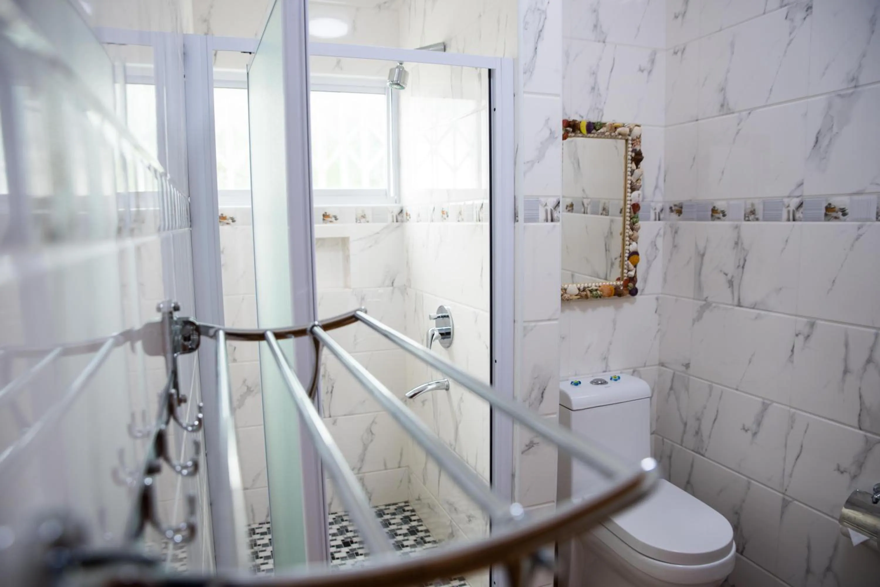 Bathroom in Seashell Beach Villa