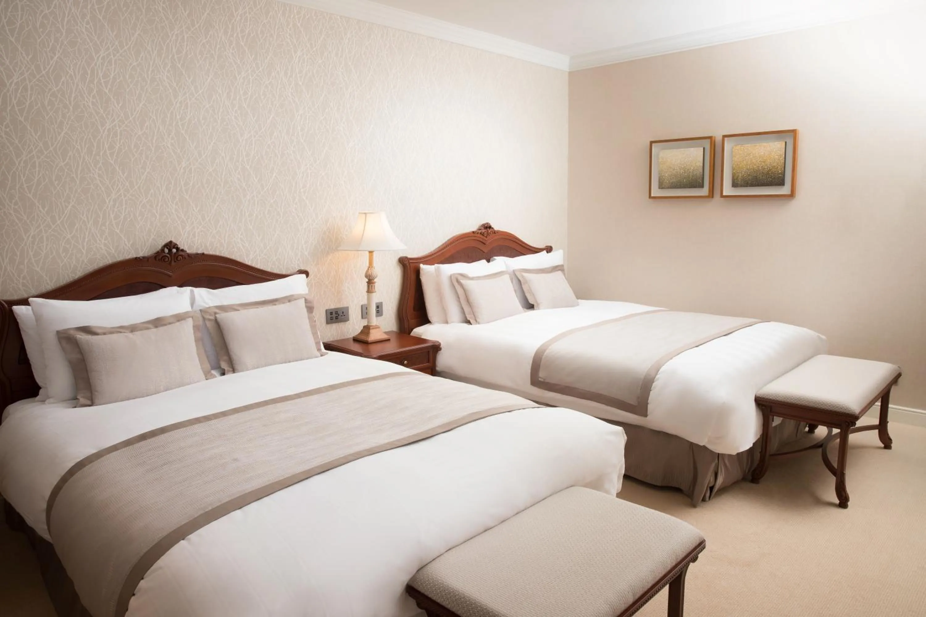 Bed in Lotte Hotel Jeju