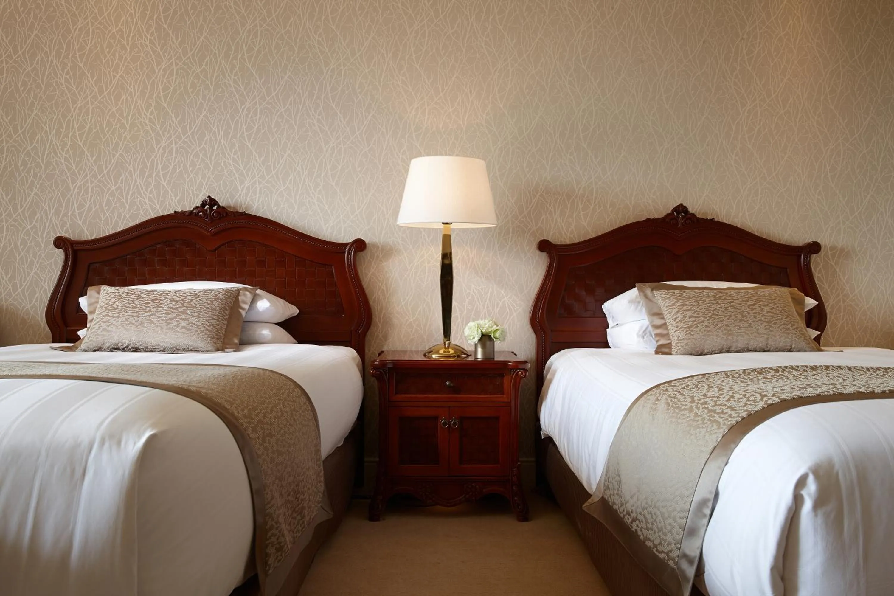 Bed in Lotte Hotel Jeju