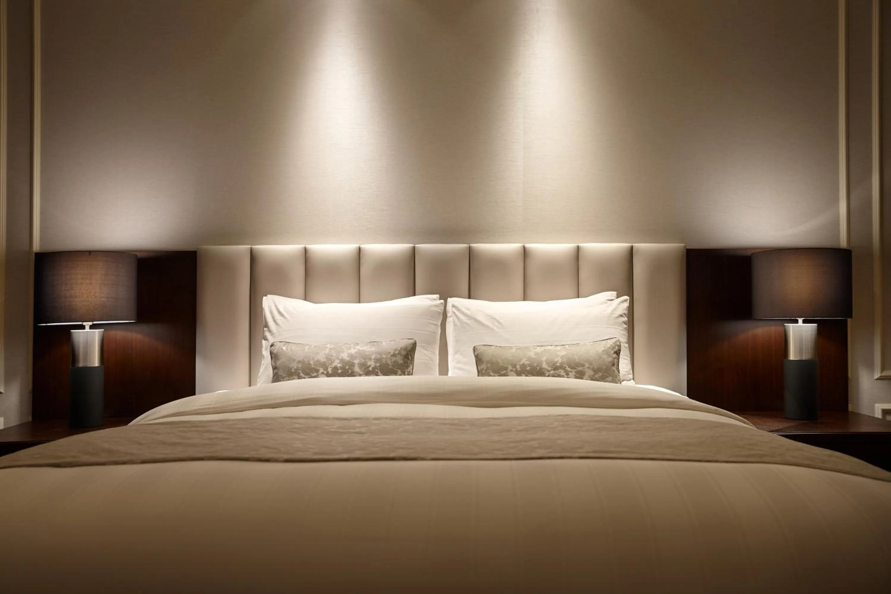 Bed in Lotte Hotel Jeju