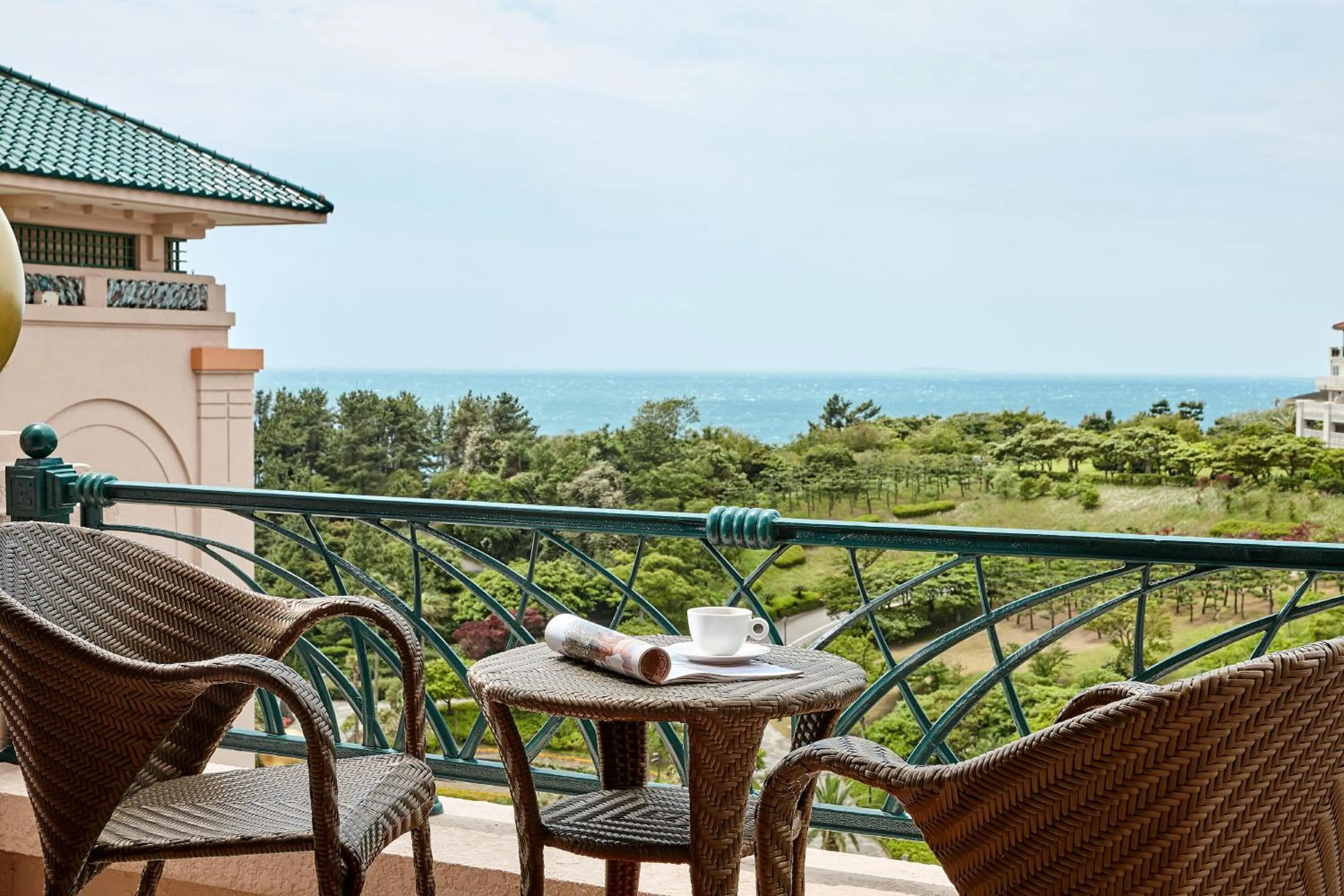 Sea view in Lotte Hotel Jeju
