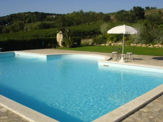 Pool view in Agriturismo Borgo Montecucco