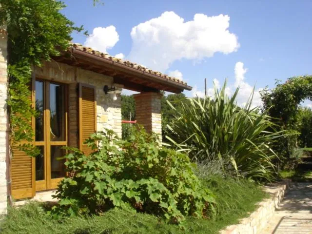 Garden view in Agriturismo Borgo Montecucco